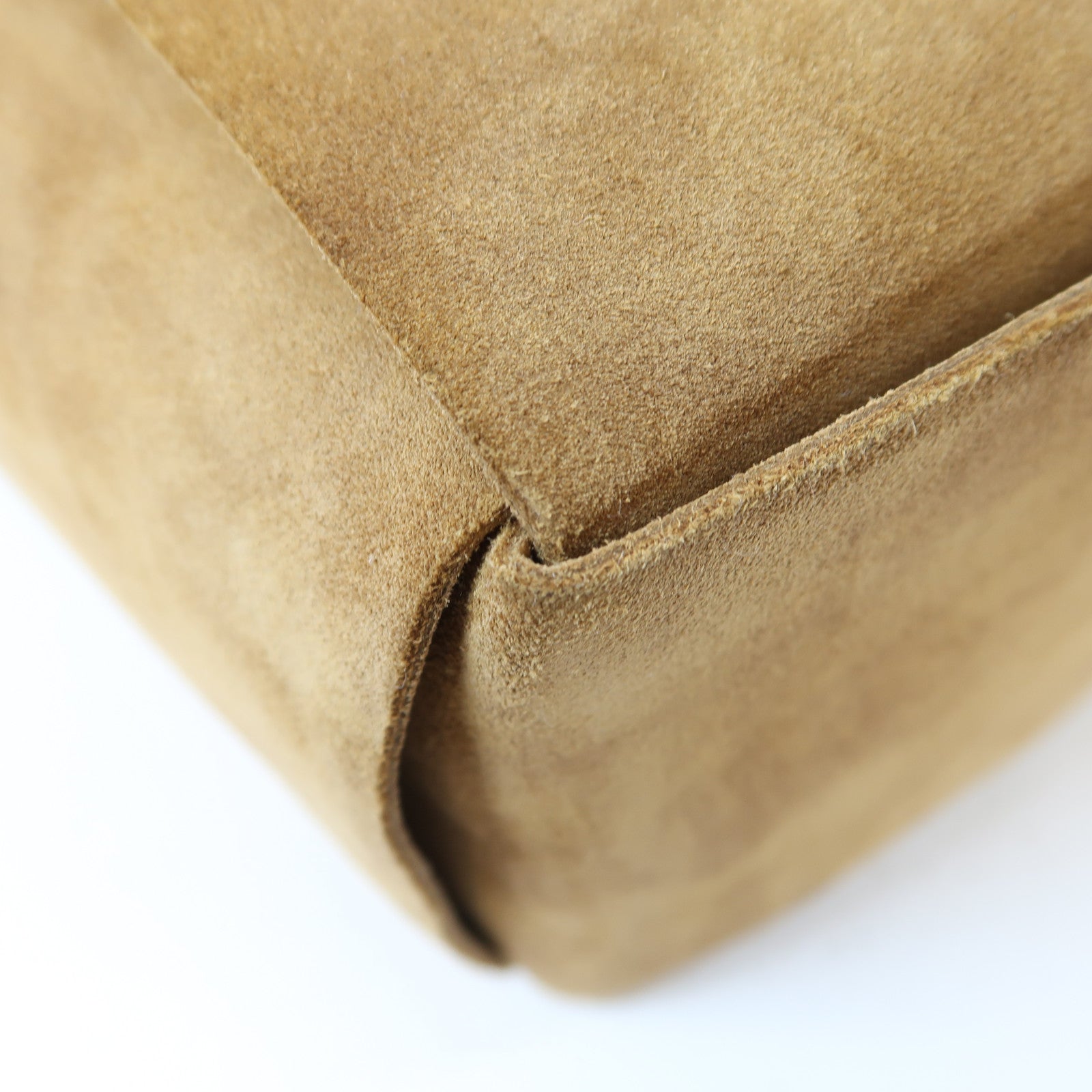 BOTTEGA VENETA 麂皮皮革Medium Arco Tote Bag金扣手挽袋啡色