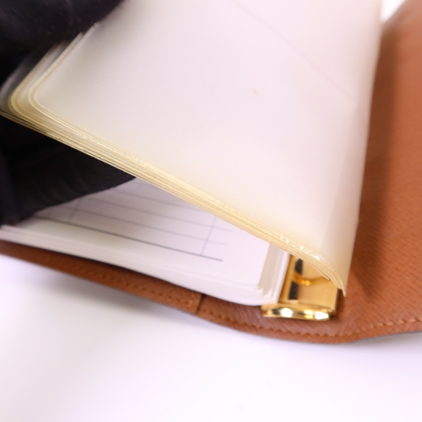 LOUIS VUITTON Monogram Agende MM金扣手帳簿R20105