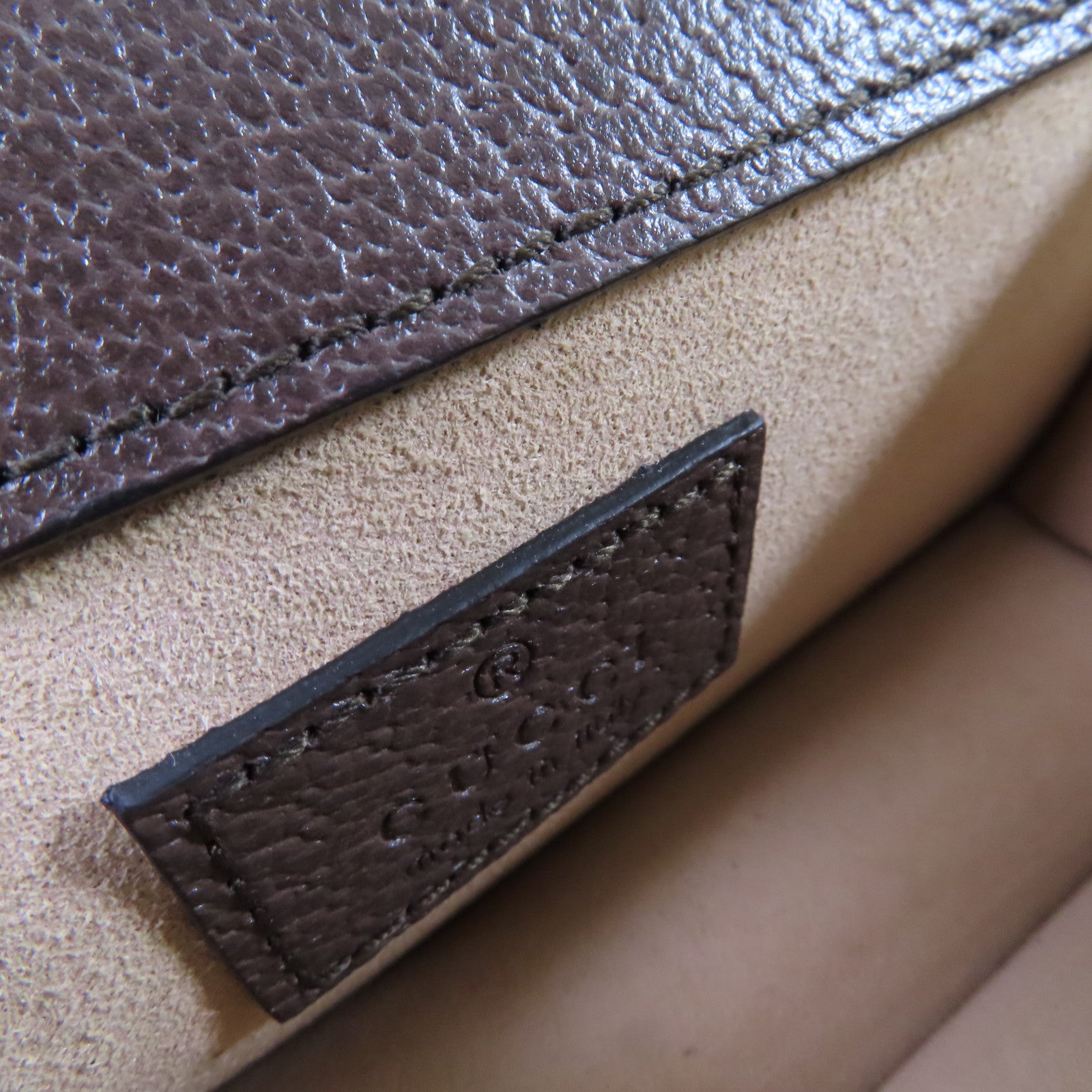 GUCCI 帆布GG Supreme Diongsus Chain Shoulder Bag金扣鏈帶肩背袋啡色