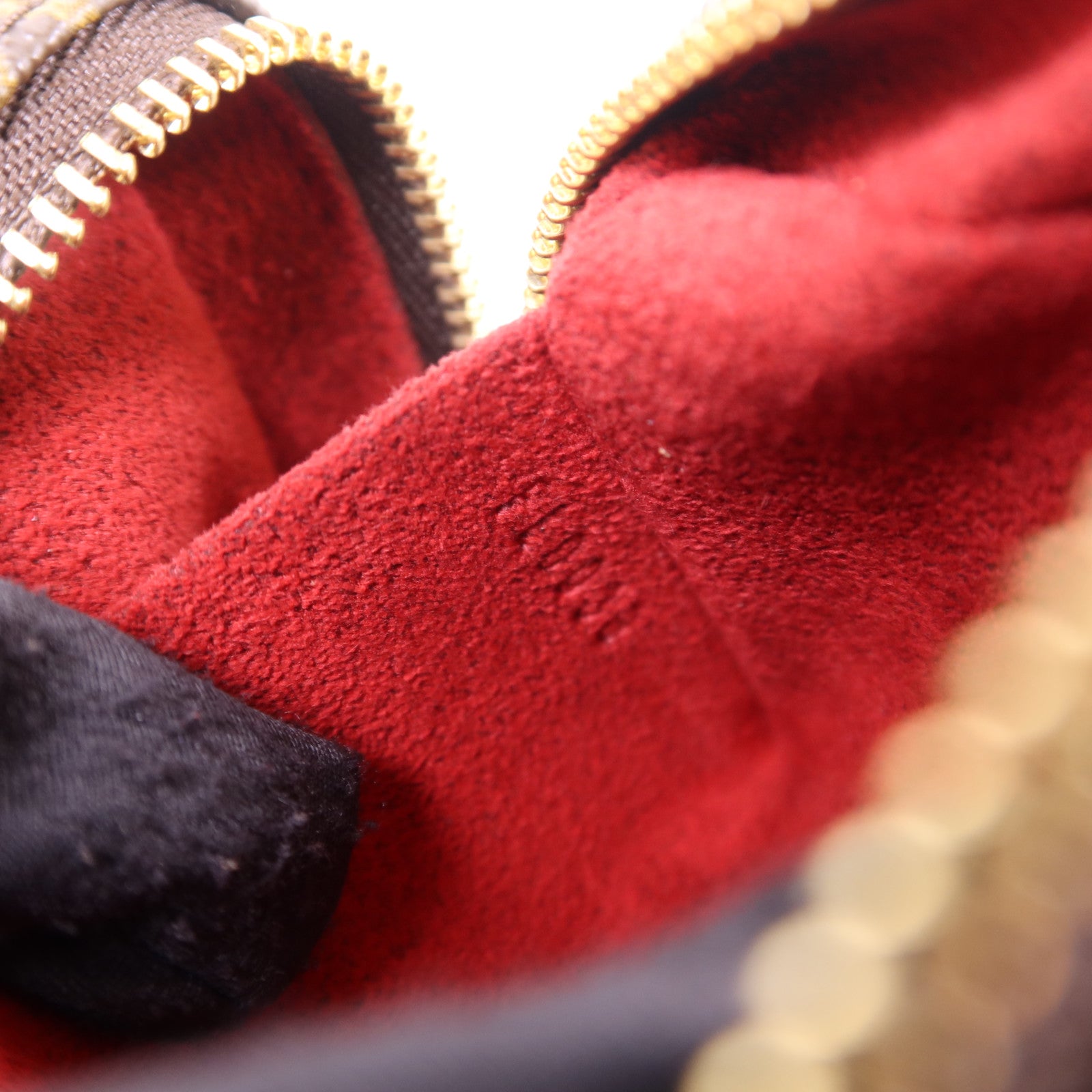 LOUIS VUITTON Monogram Trousse Wapity Pouch金扣手拿包