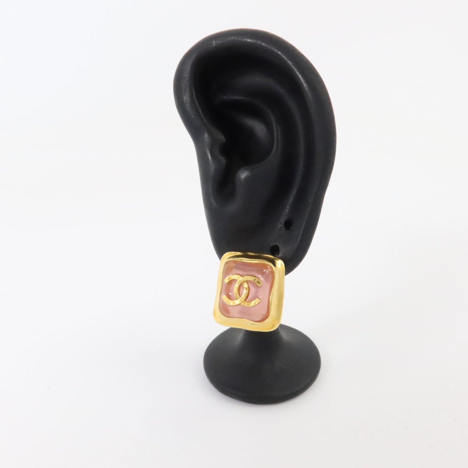 CHANEL PVC/金屬Earrings耳環