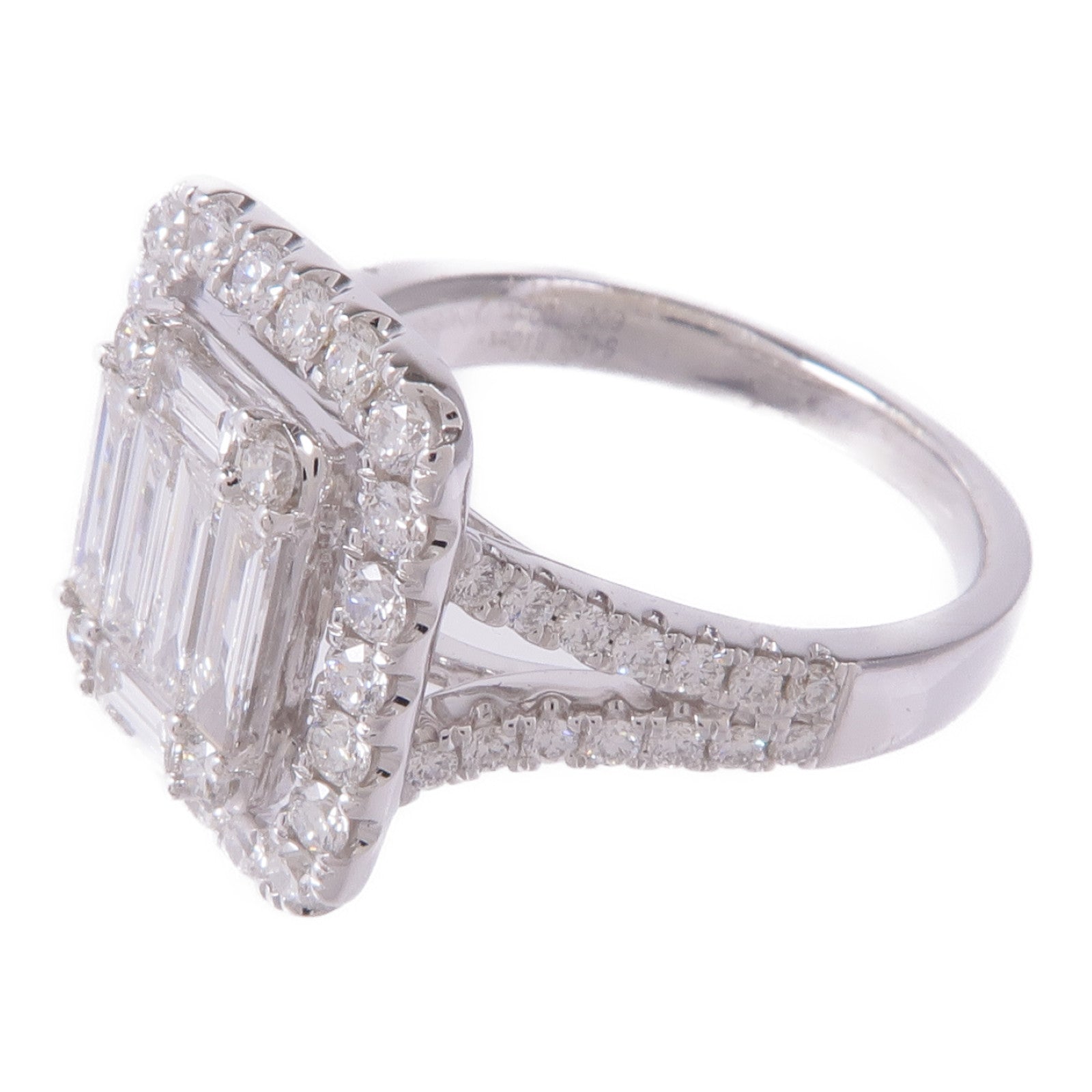 JEWELRY 18K白金Diamond Ring鑽石戒指US#6.25
