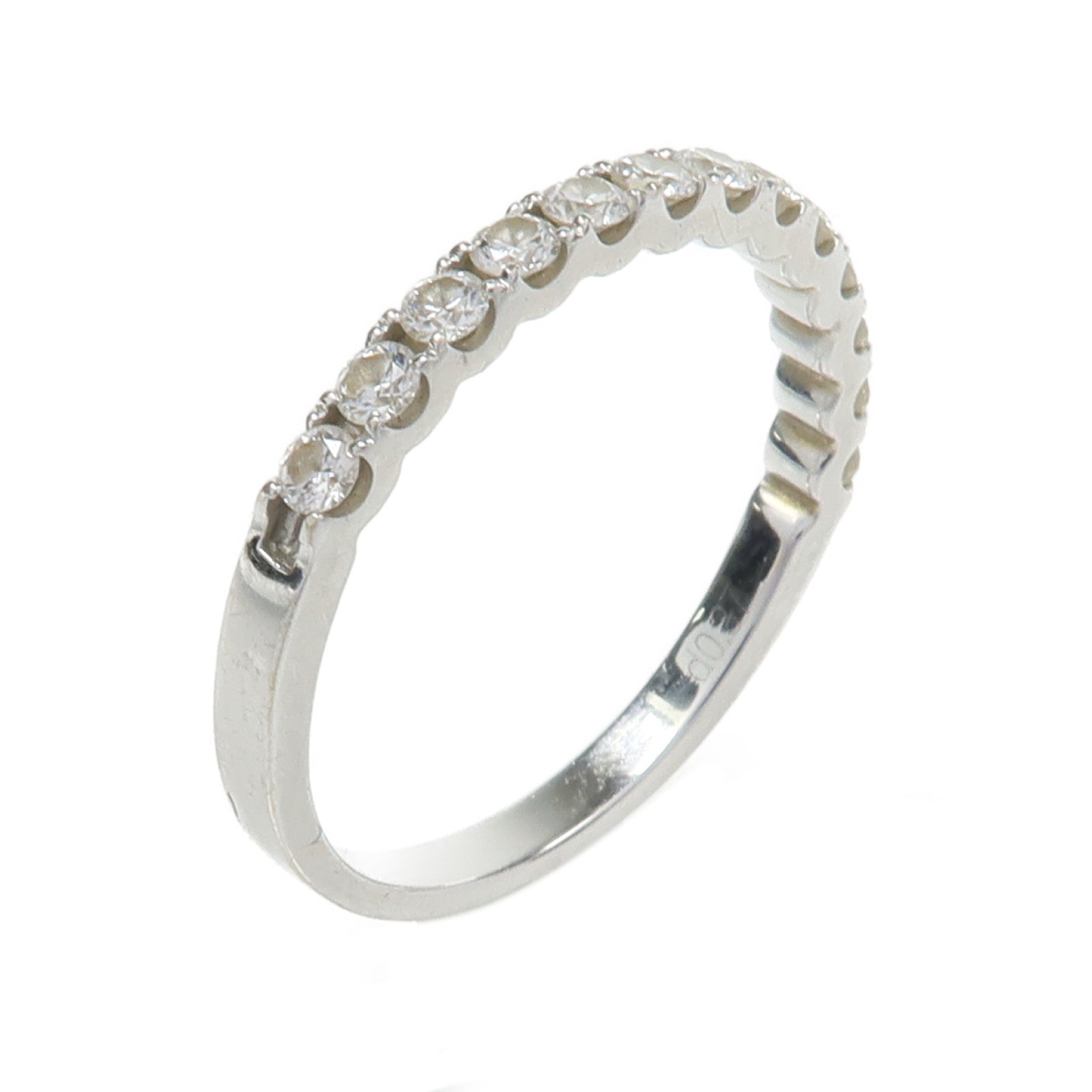 JEWELRY 18K白金Diamond鑽石戒指US#6.5