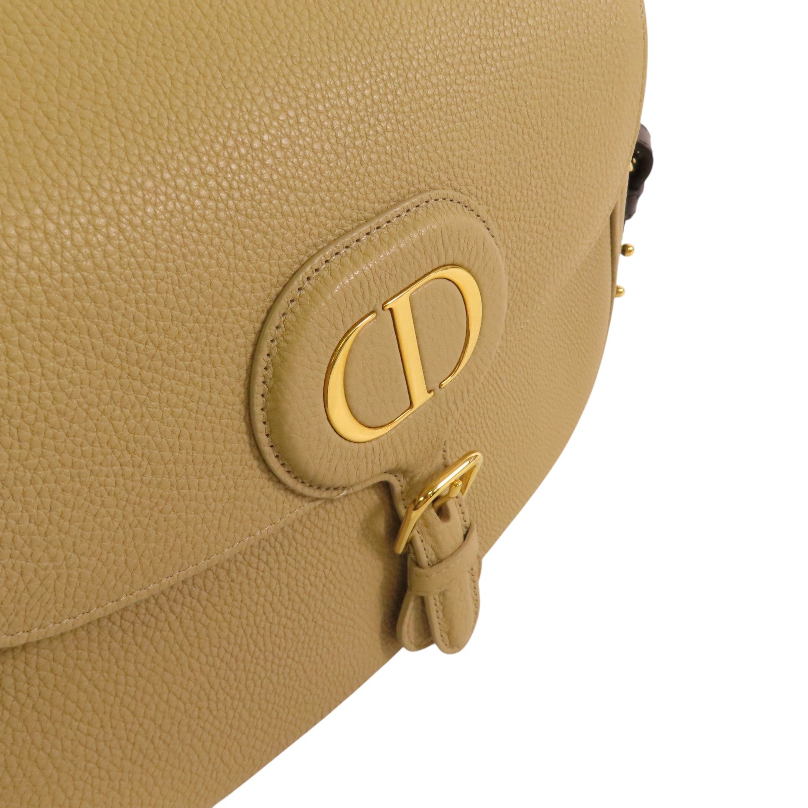 Dior 牛皮皮革Bobby Large金扣肩背袋