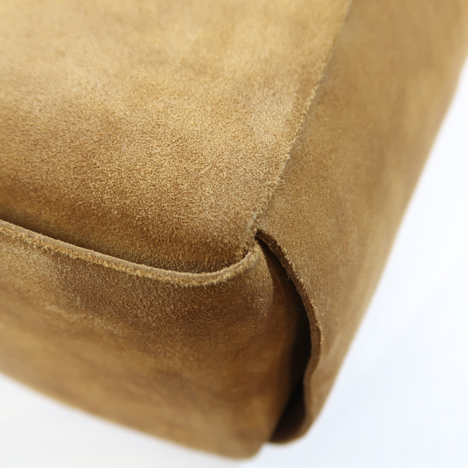 BOTTEGA VENETA 麂皮皮革Medium Arco Tote Bag金扣手挽袋啡色