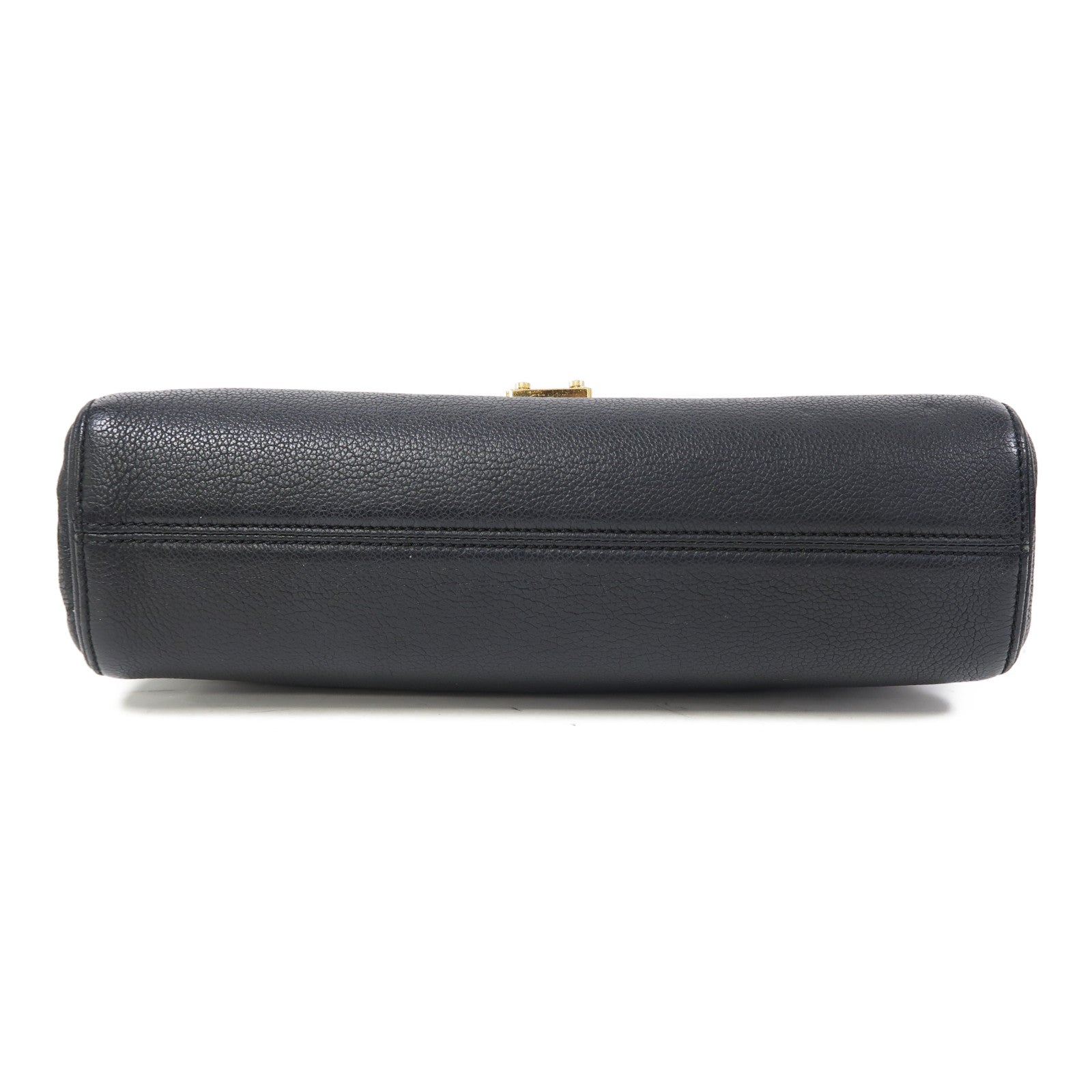 LOUIS VUITTON Monogram Empreinte Saint Germain MM金扣鏈帶肩背袋黑色