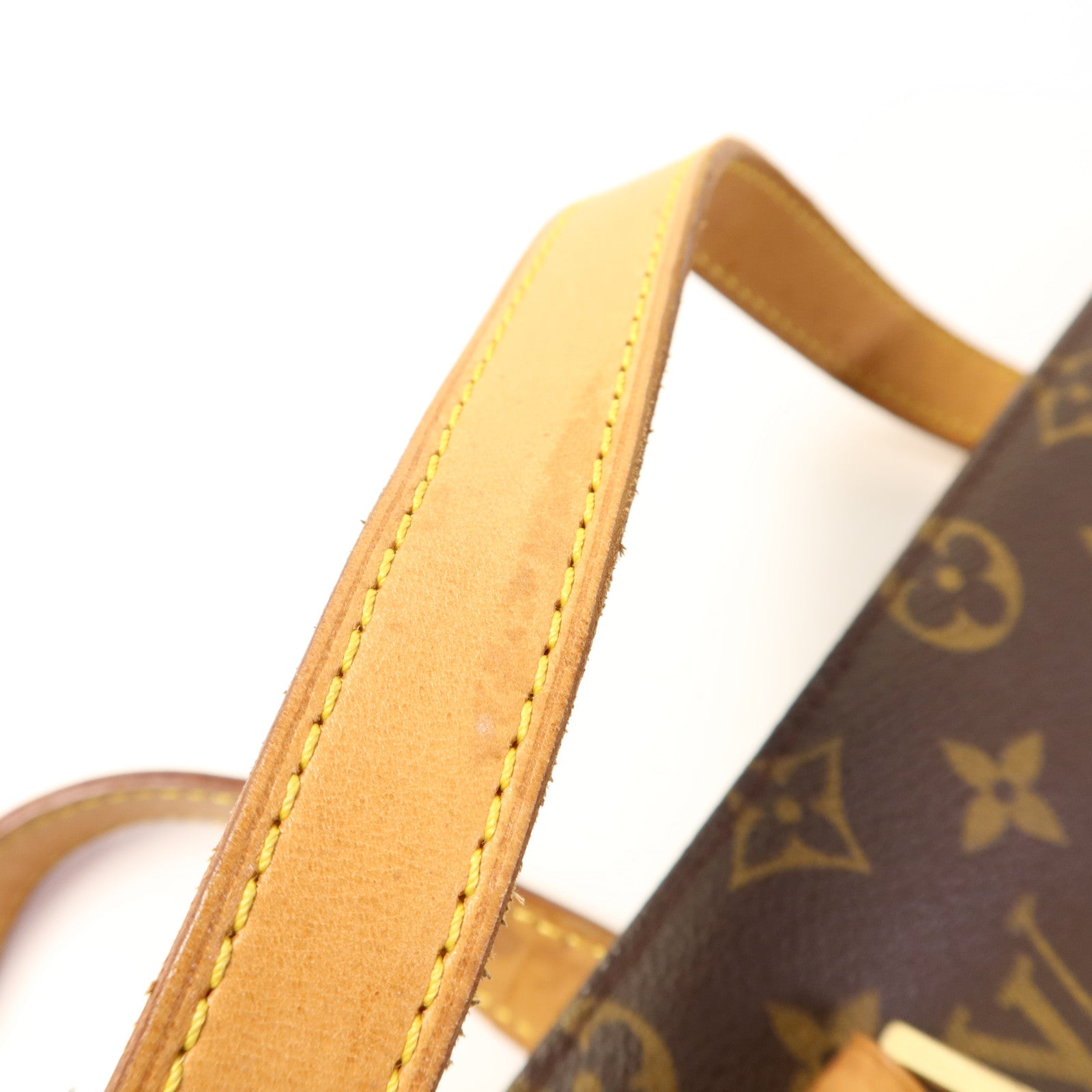 LOUIS VUITTON Monogram Cabas Piano金扣肩背袋