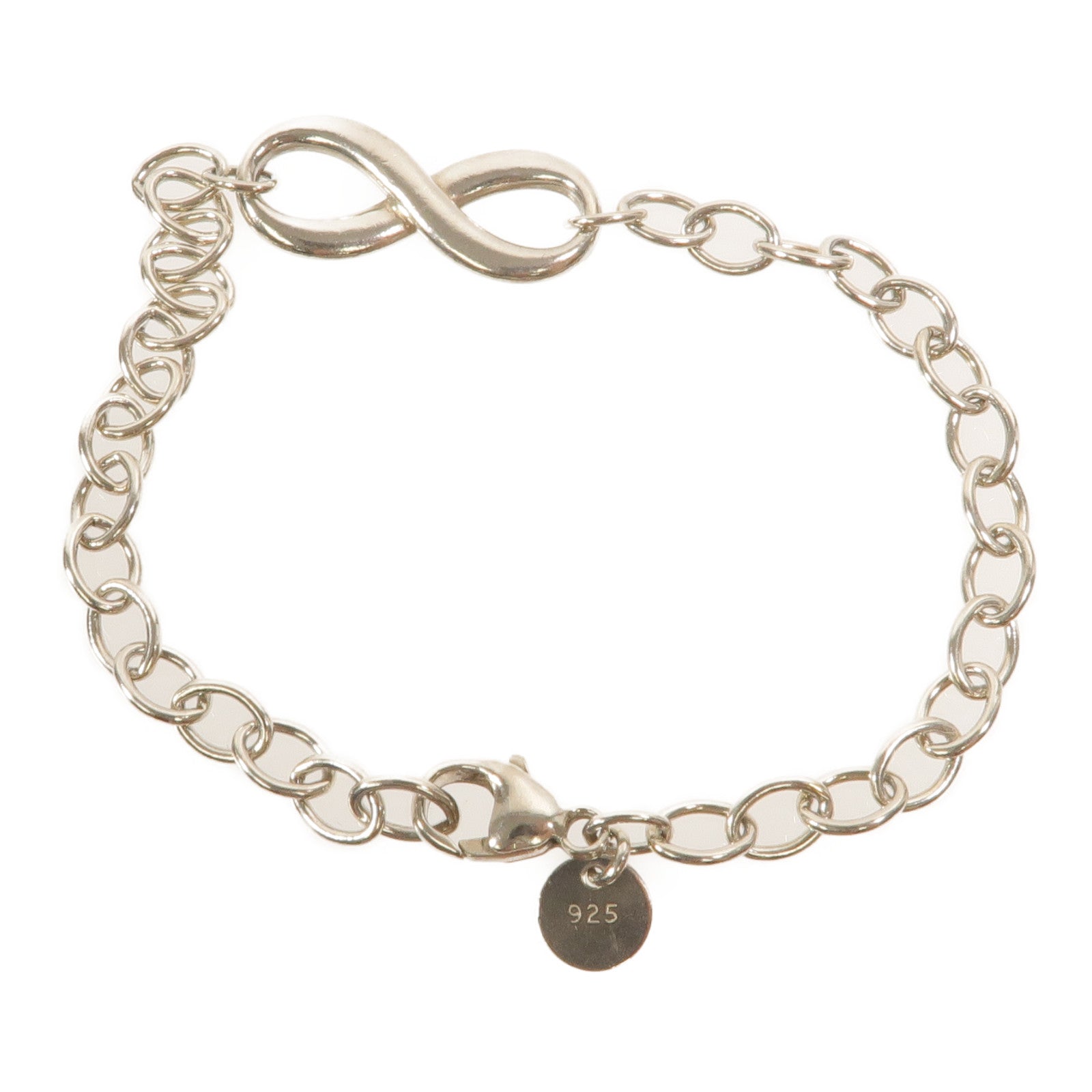 TIFFANY＆CO 【激減優惠】925純銀Infinity Bracelet手鍊