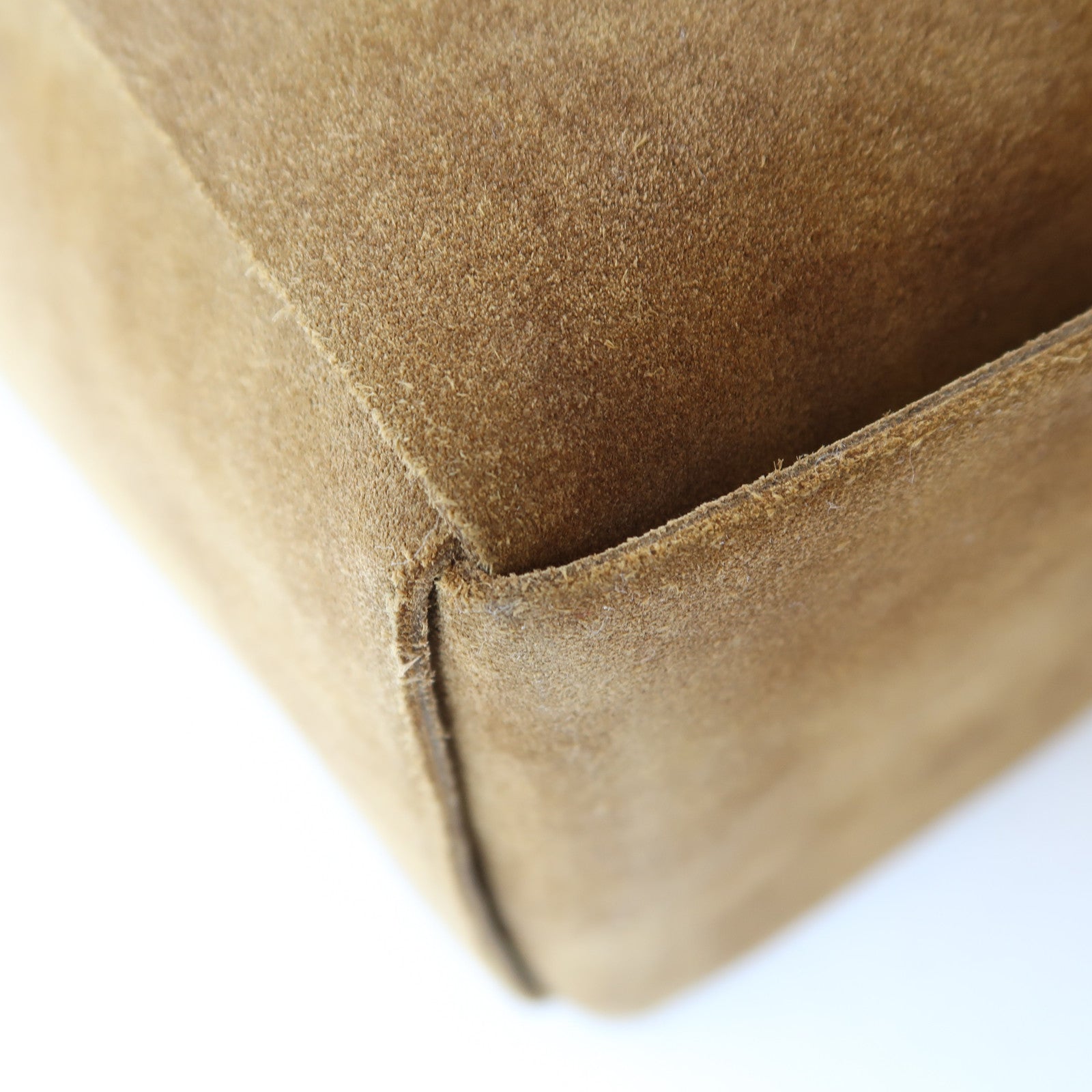 BOTTEGA VENETA 麂皮皮革Medium Arco Tote Bag金扣手挽袋啡色