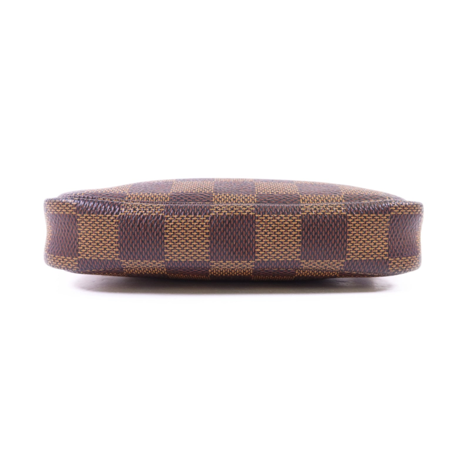 LOUIS VUITTON 【激減優惠】Damier Mini Pochette Accessories 金扣手拿包