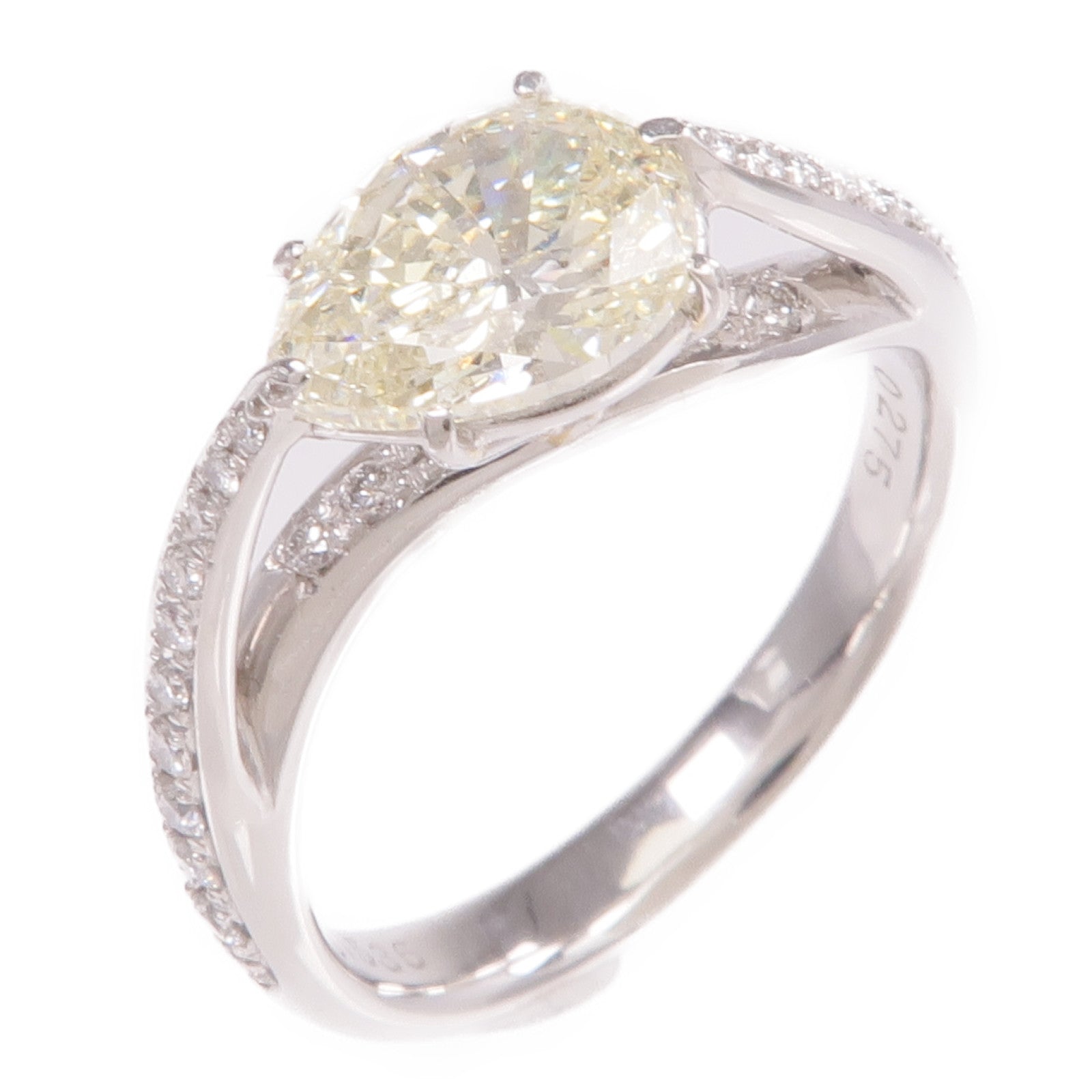 JEWELRY PT900鉑金Diamond Ring鑽石戒指US#7.25