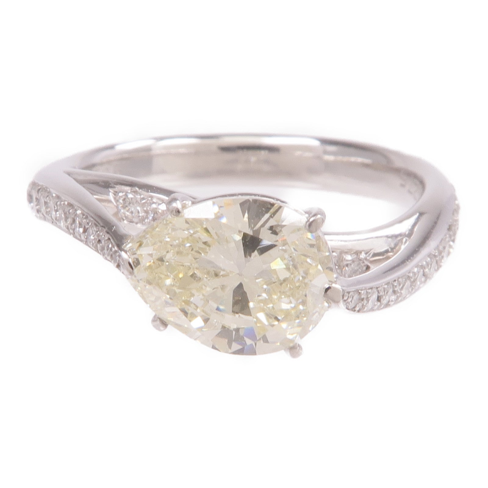 JEWELRY PT900鉑金Diamond Ring鑽石戒指US#7.25