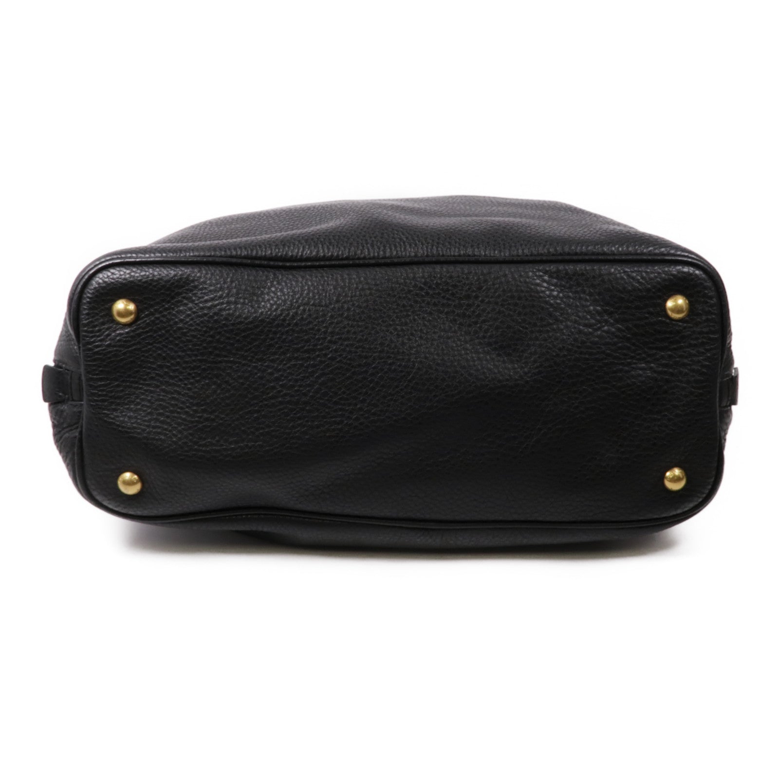 PRADA 牛皮皮革2 Way Bag金扣手挽肩背兩用袋