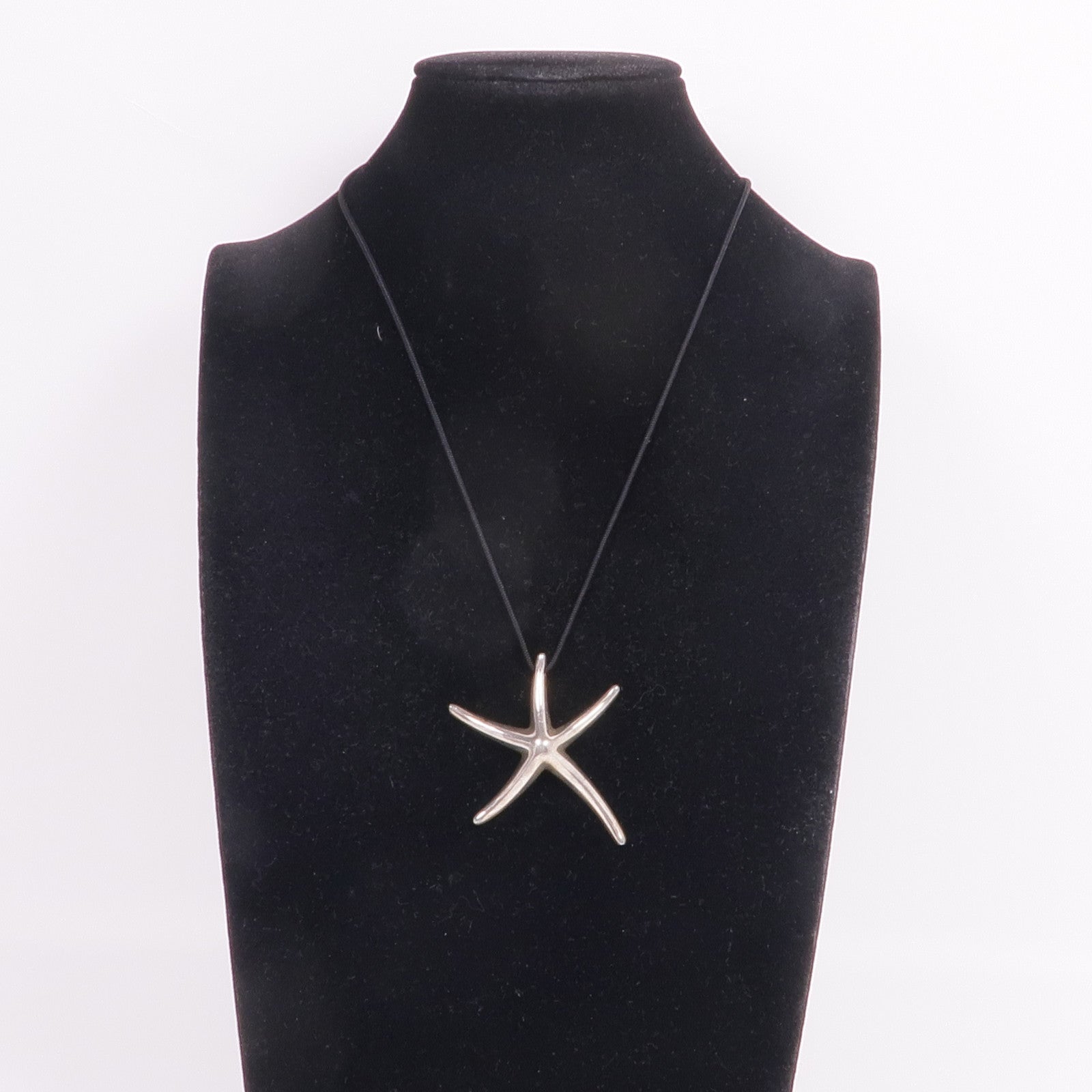 TIFFANY＆CO 925純銀Elsa Peretti Starfish Pendant項鍊