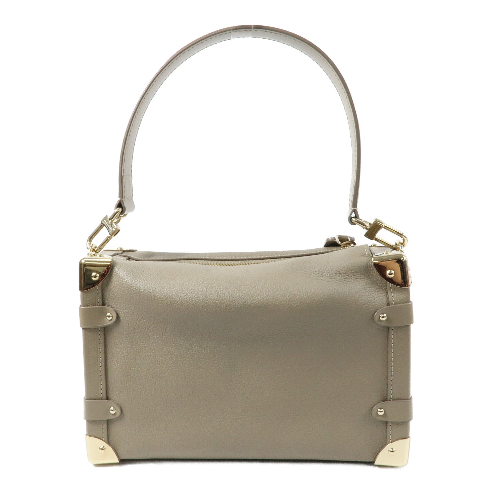 LOUIS VUITTON 牛皮皮革Side Trunk MM手挽肩背兩用袋