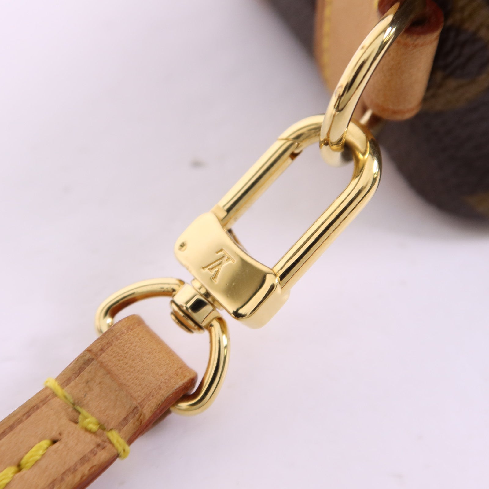 LOUIS VUITTON Monogram Trousse Wapity Pouch金扣手拿包