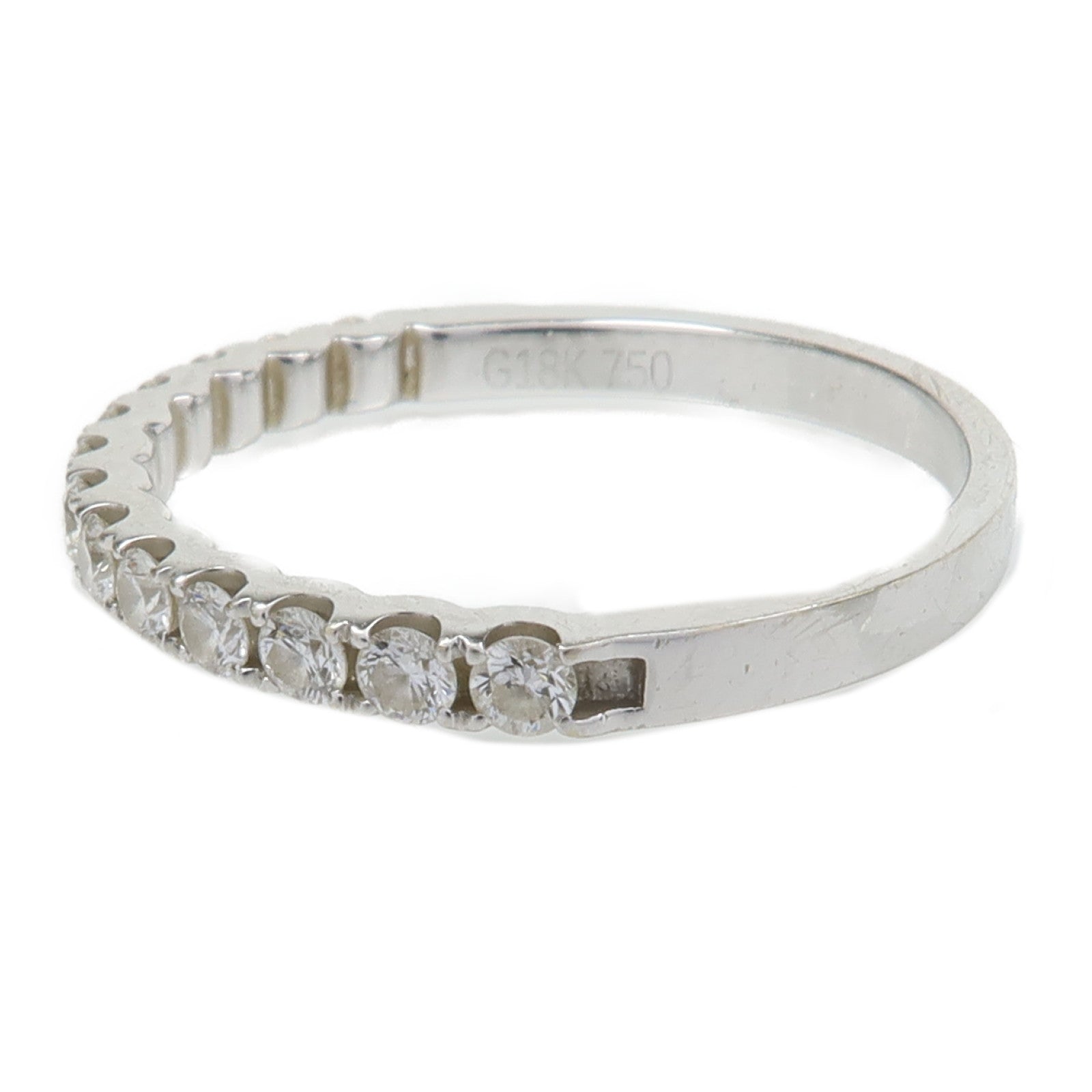 JEWELRY 18K白金Diamond鑽石戒指US#6.5