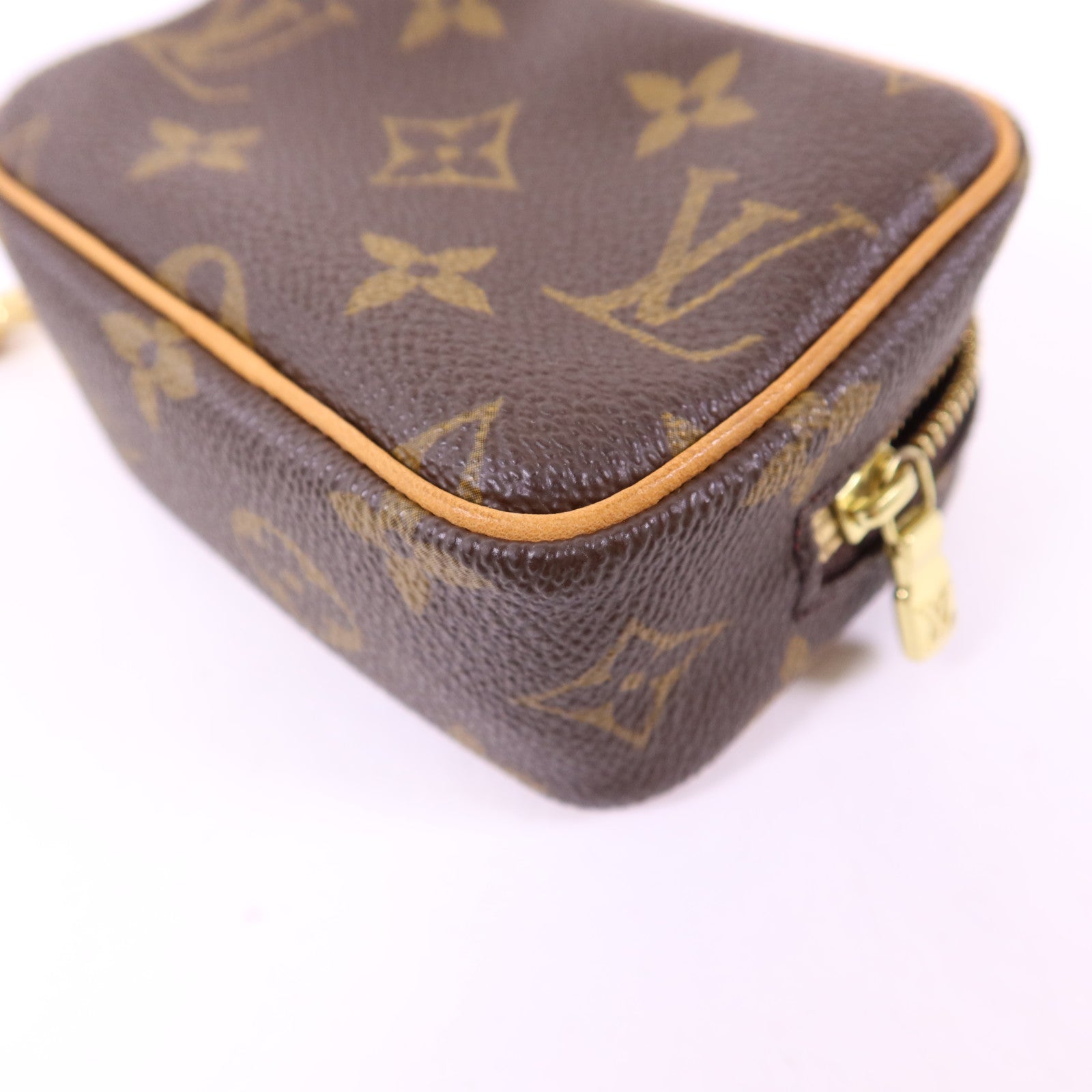 LOUIS VUITTON Monogram Trousse Wapity Pouch金扣手拿包