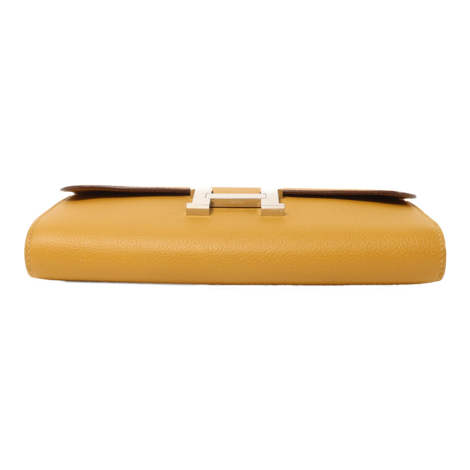 HERMES Chevre皮革Constance To Go肩背袋Caramel