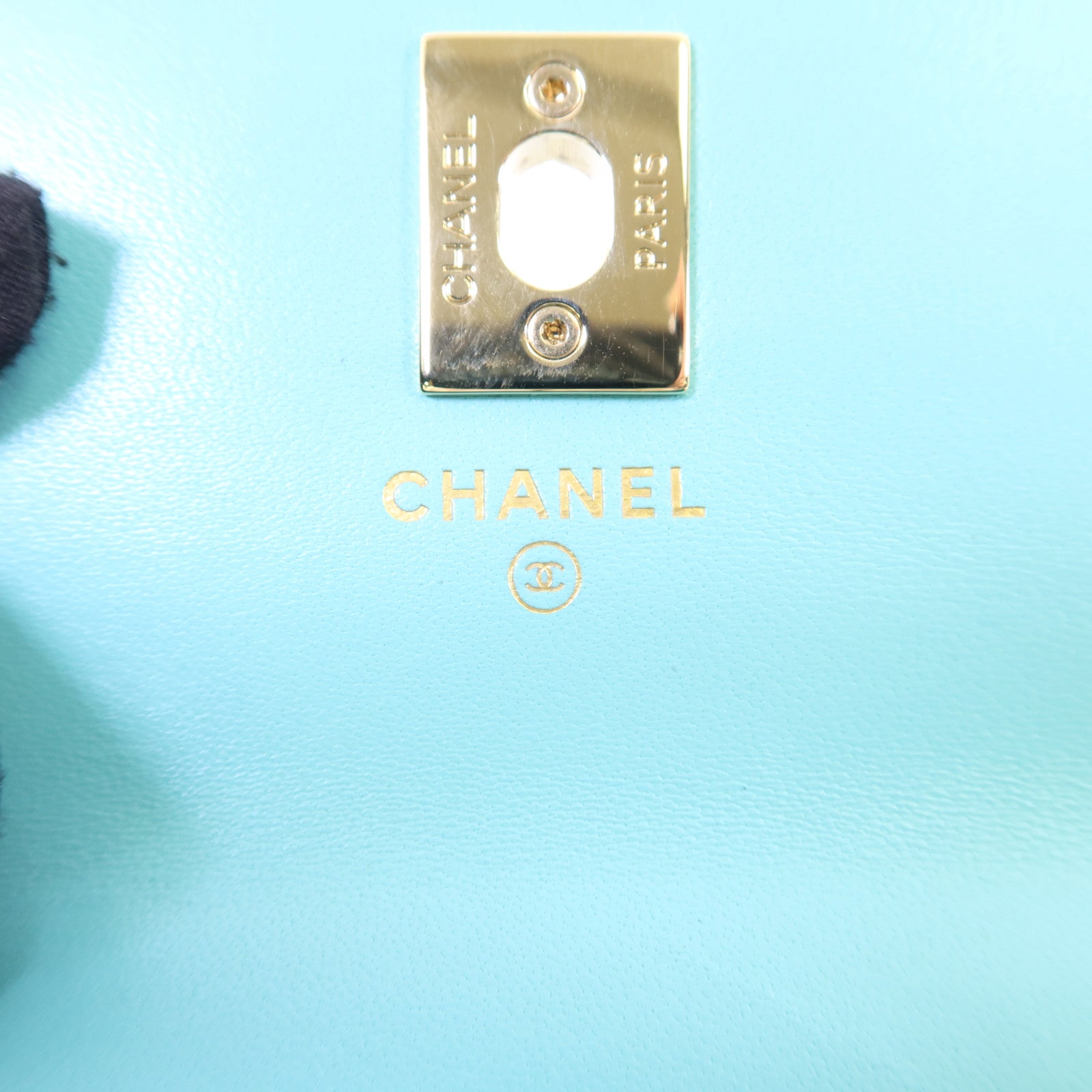 CHANEL 羊皮皮革Trendy CC金扣鏈帶肩背袋