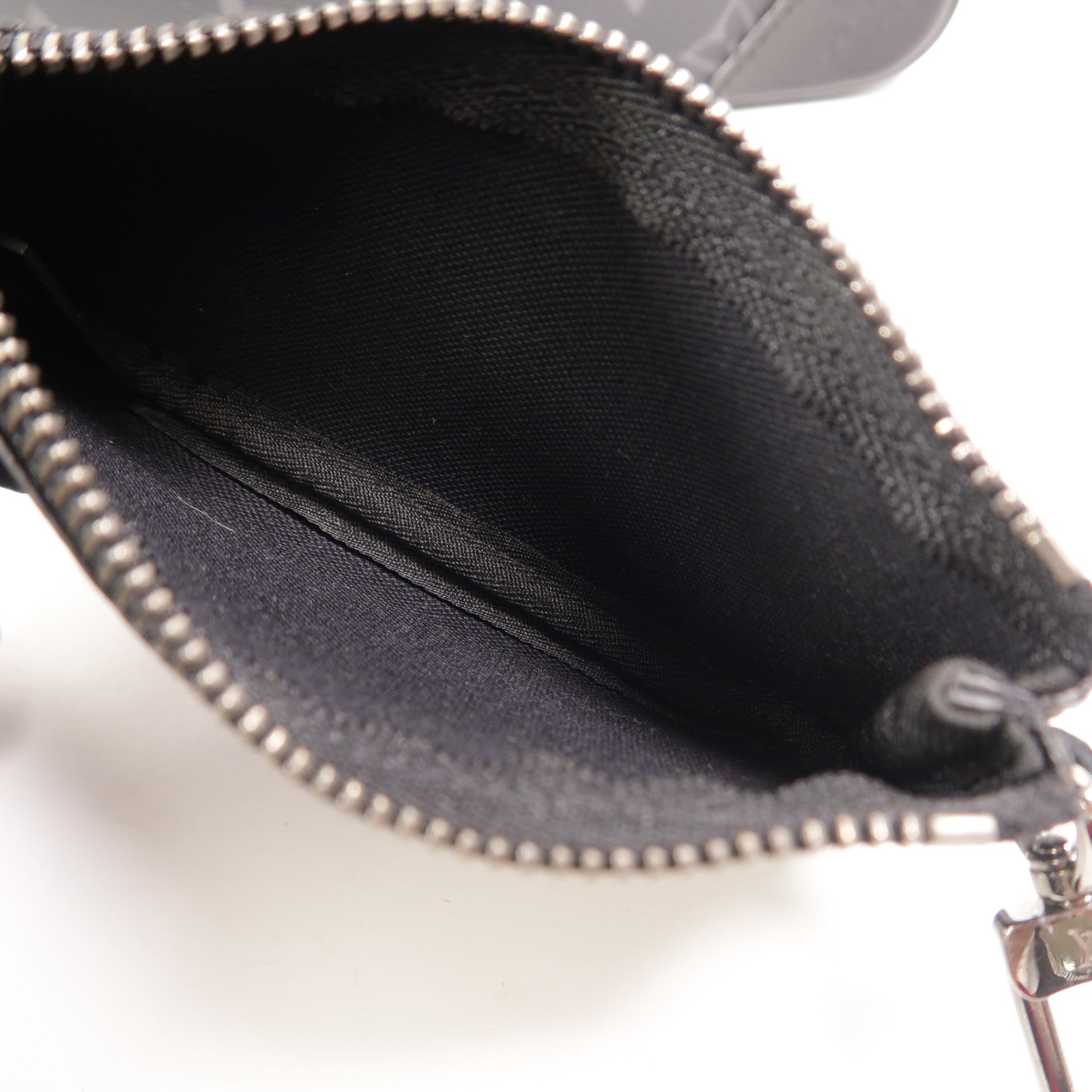 LOUIS VUITTON Monogram Eclipse Reverse Trio Messenger銀扣肩背袋