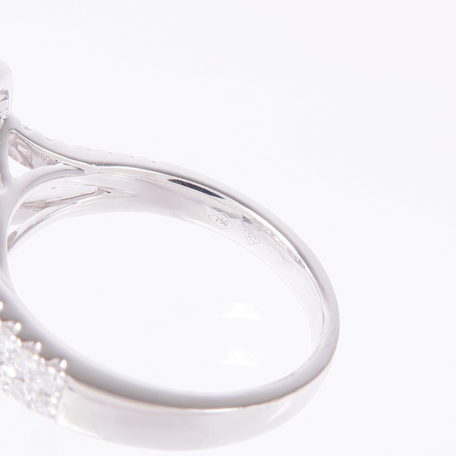 JEWELRY 18K白金Diamond Ring鑽石戒指US#6.25