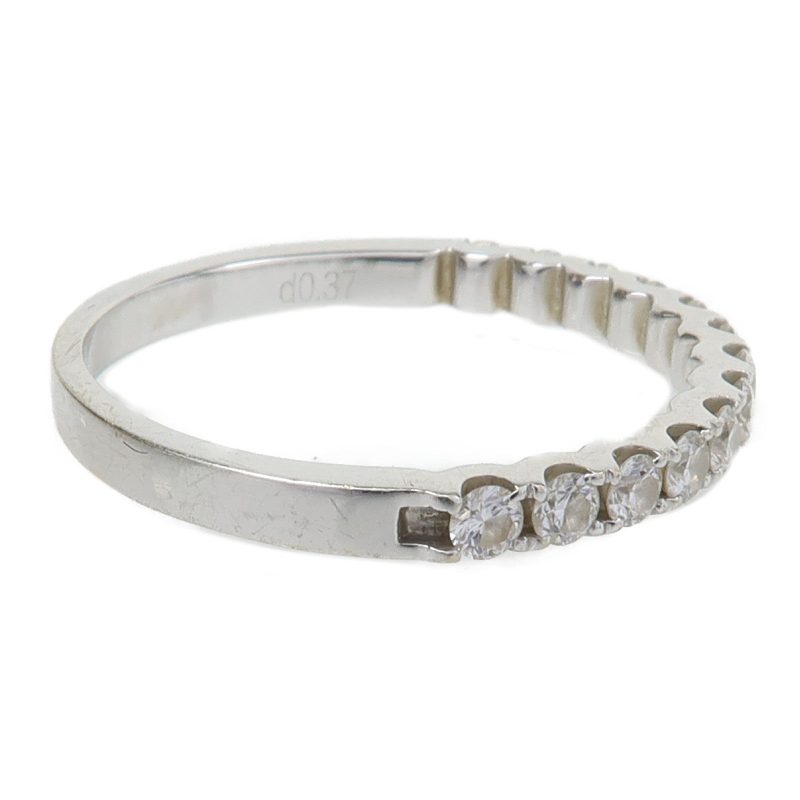 JEWELRY 18K白金Diamond鑽石戒指US#6.5