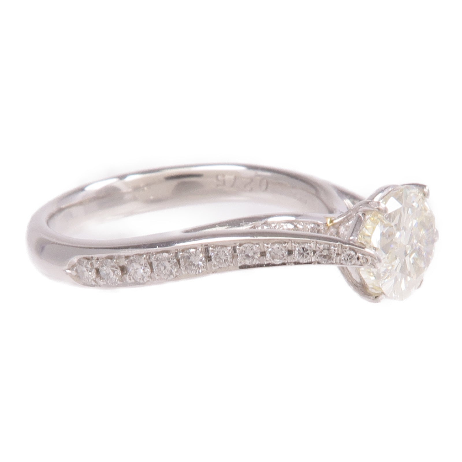 JEWELRY PT900鉑金Diamond Ring鑽石戒指US#7.25