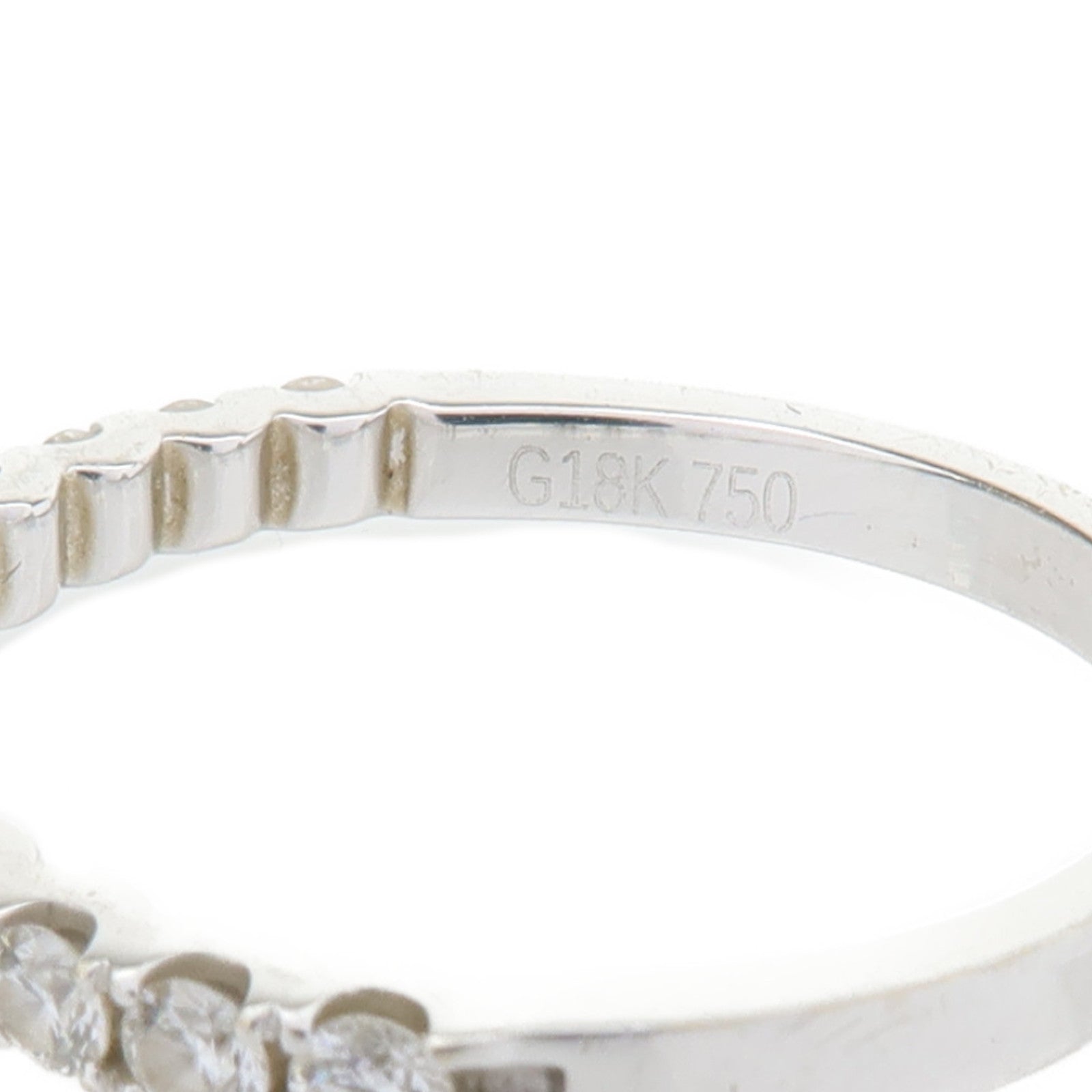 JEWELRY 18K白金Diamond鑽石戒指US#6.5