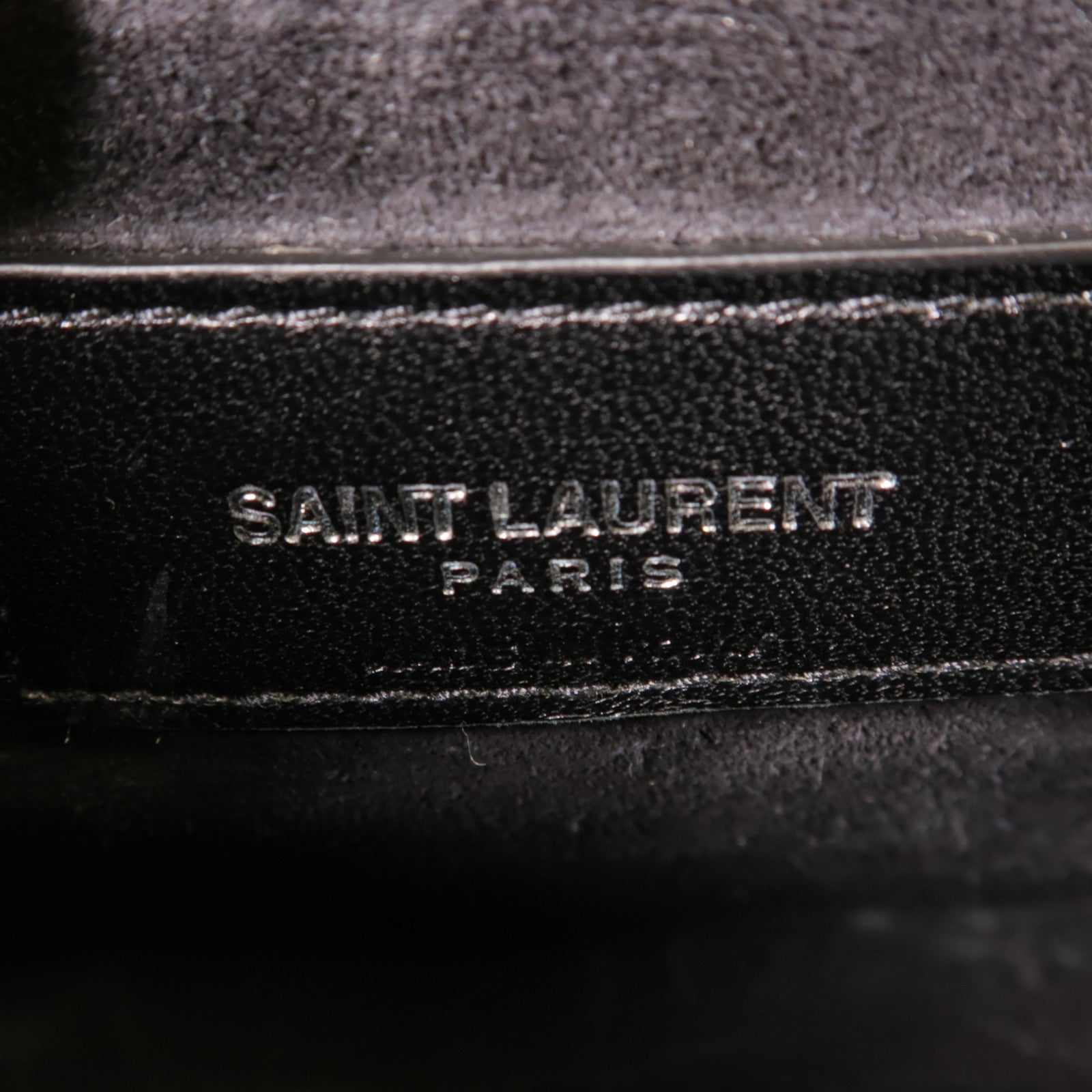 SAINT LAURENT 牛皮皮革Sunset Chain Shoulder Bag銀扣鏈帶肩背袋