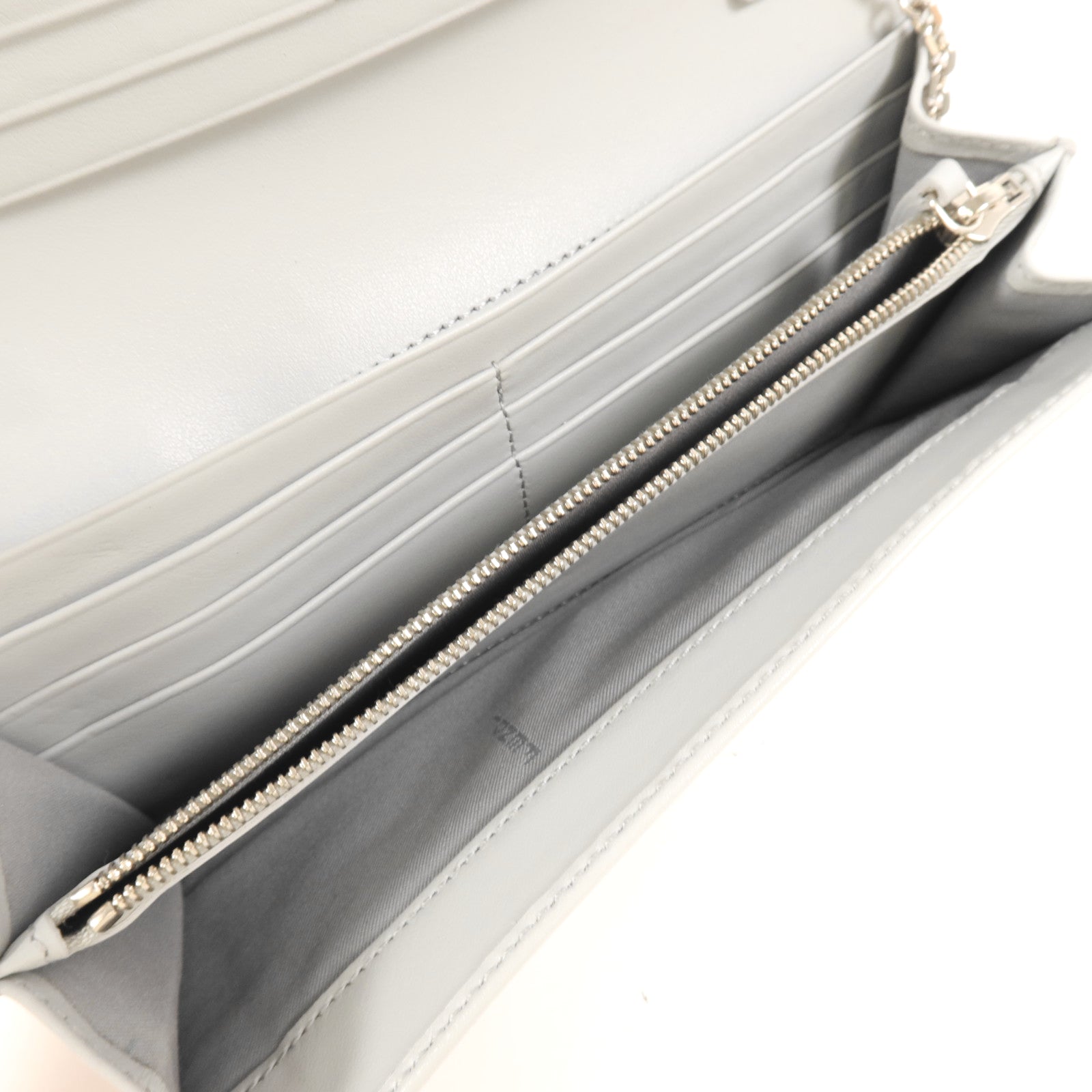 FENDI 牛皮皮革Wallet On Chain銀扣鏈帶肩背袋