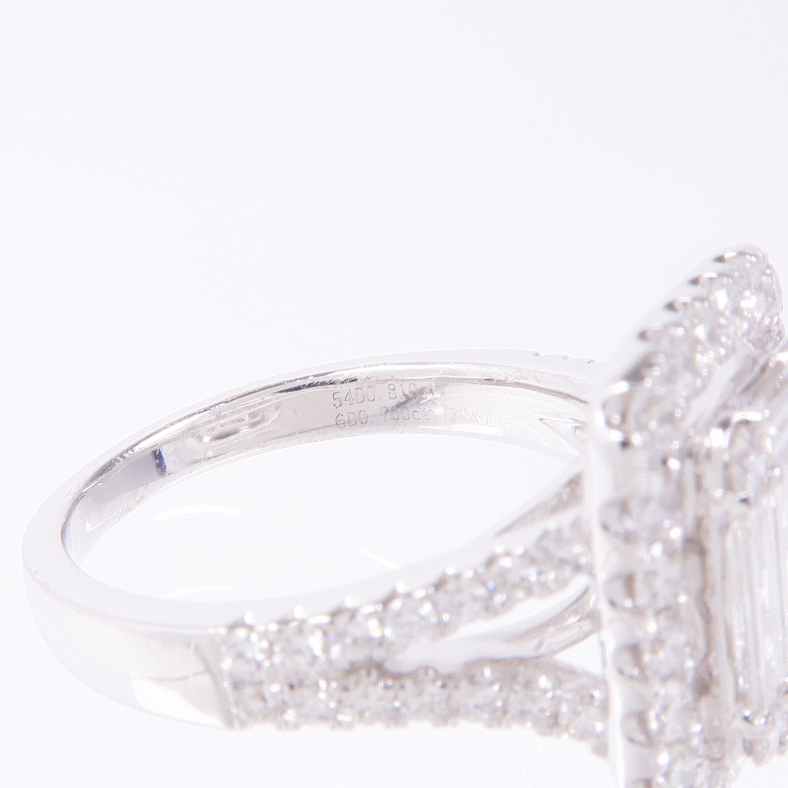 JEWELRY 18K白金Diamond Ring鑽石戒指US#6.25