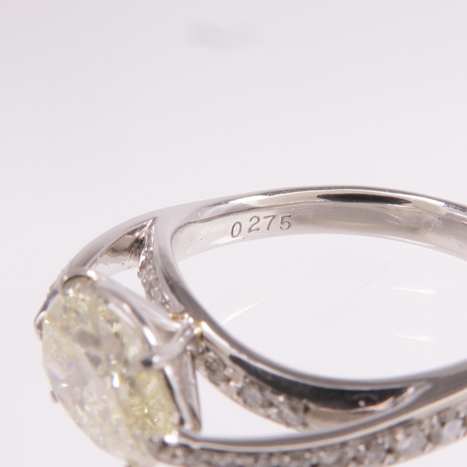 JEWELRY PT900鉑金Diamond Ring鑽石戒指US#7.25