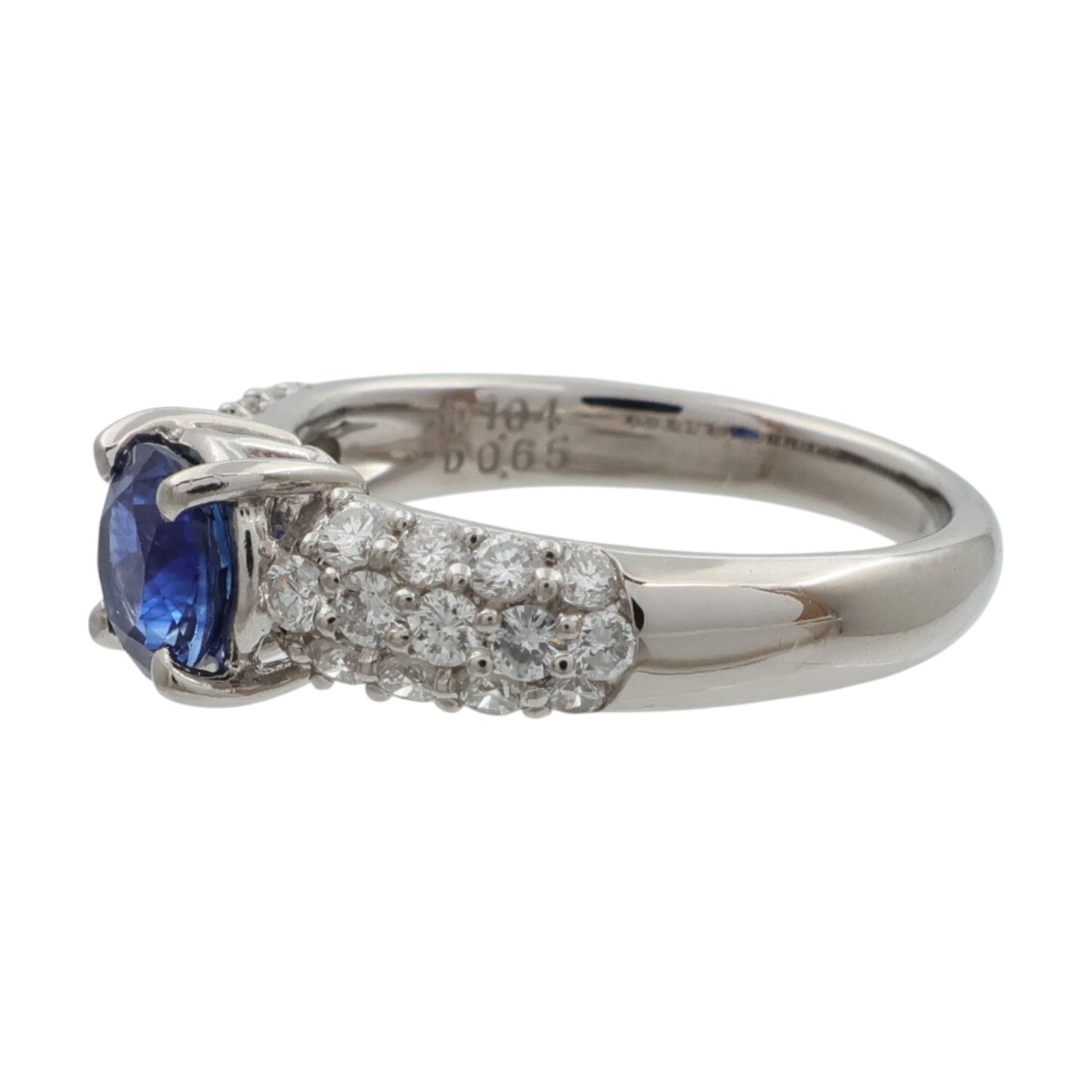 JEWELRY PT900鉑金/藍寶石Sapphire鑽石戒指