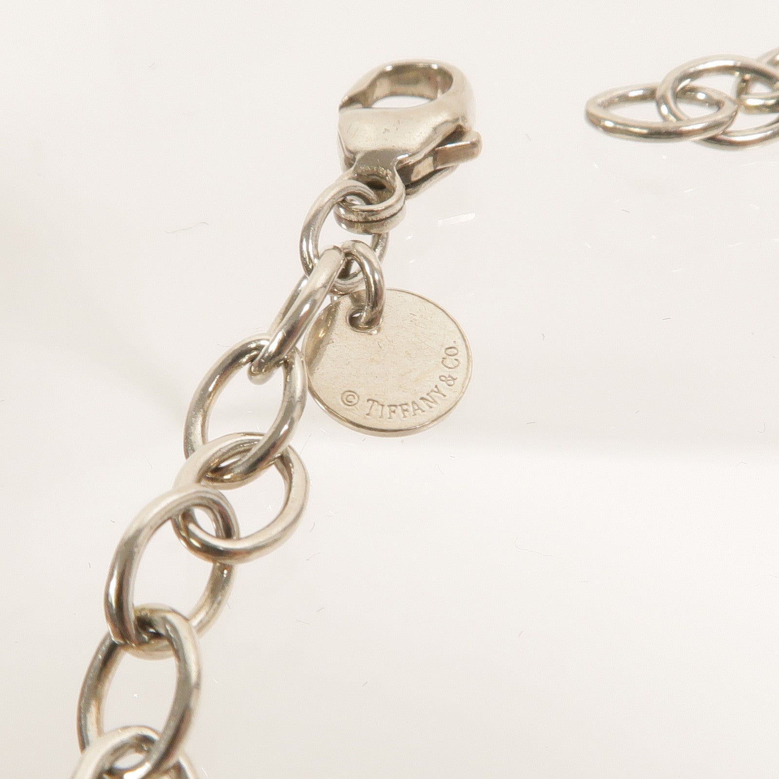 TIFFANY＆CO 【激減優惠】925純銀Infinity Bracelet手鍊