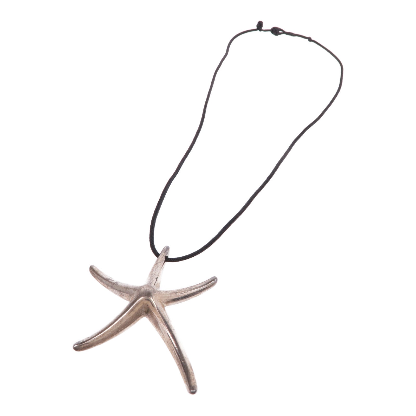 TIFFANY＆CO 925純銀Elsa Peretti Starfish Pendant項鍊