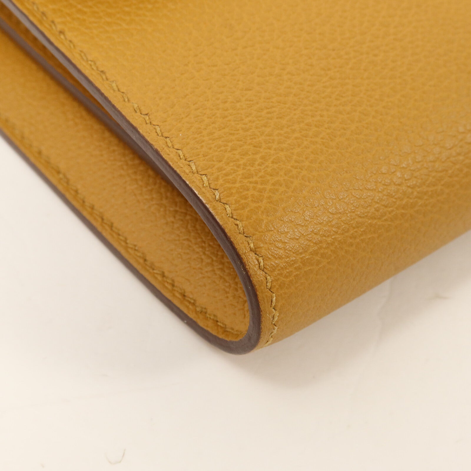 HERMES Chevre皮革Constance To Go肩背袋Caramel