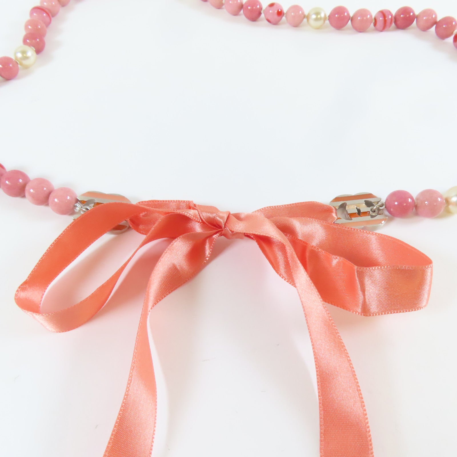 CHANEL 【激減優惠】PVC Chain Belt腰帶粉紅色