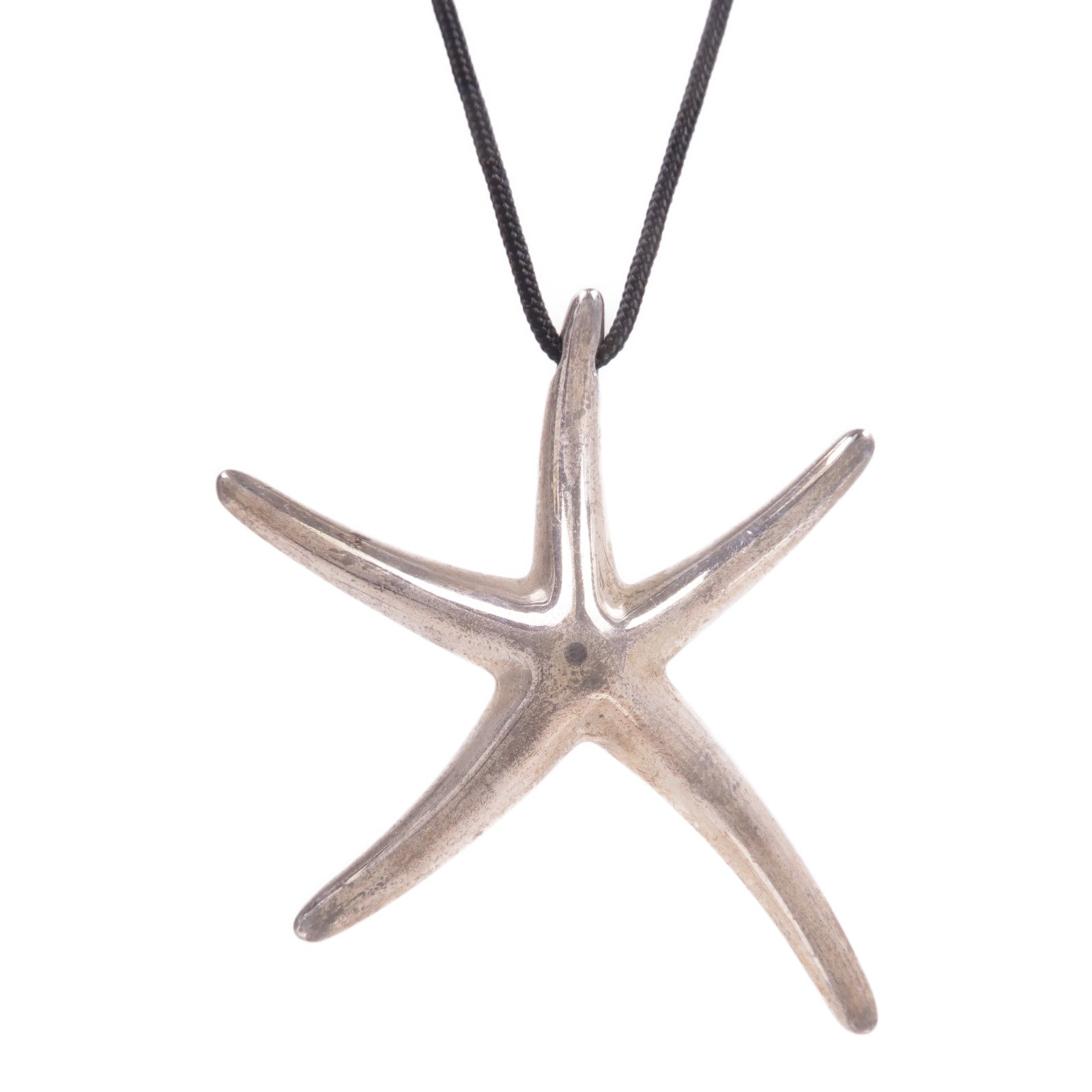 TIFFANY＆CO 925純銀Elsa Peretti Starfish Pendant項鍊