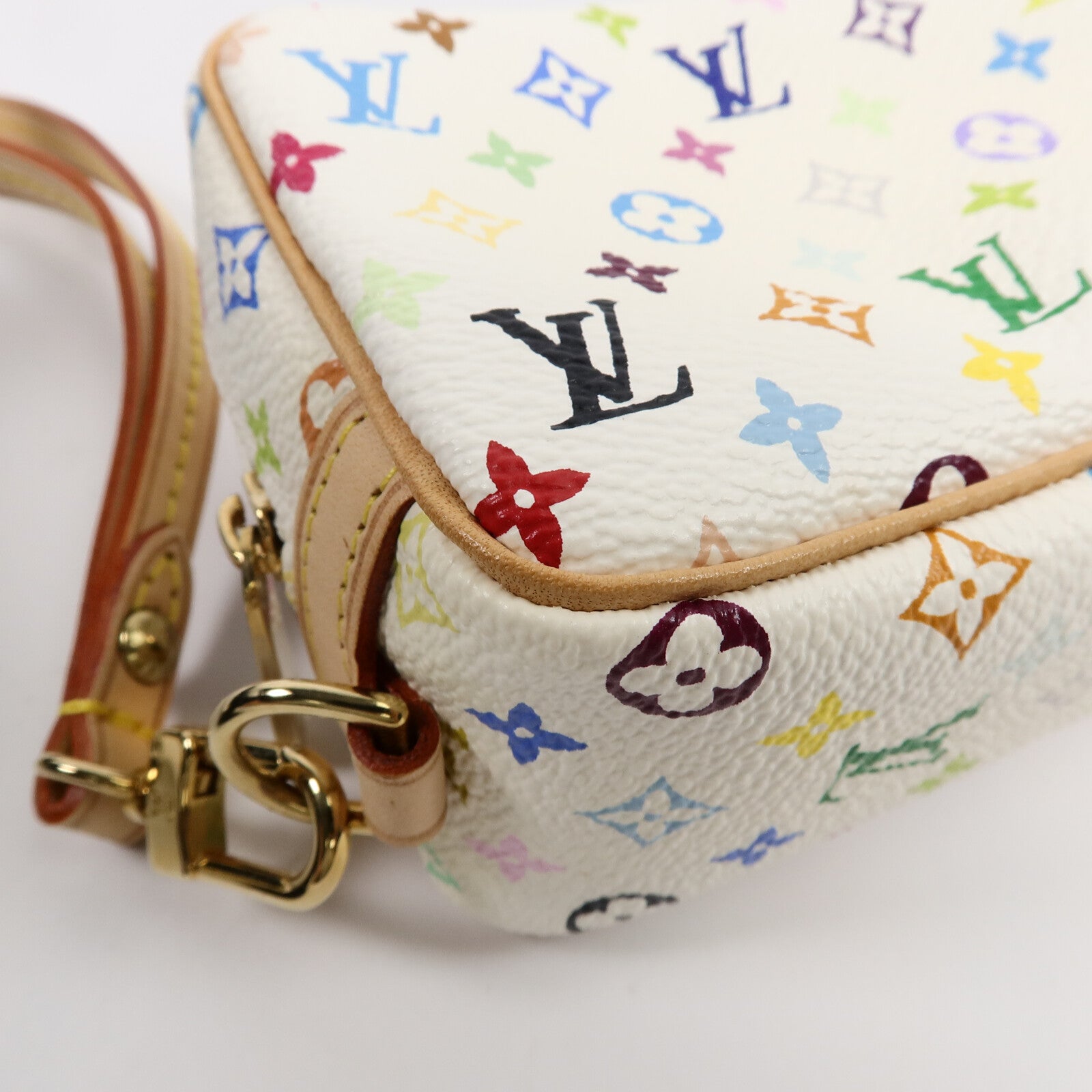 LOUIS VUITTON Monogram Multicolor Trousse Wapity Pouch手拿包
