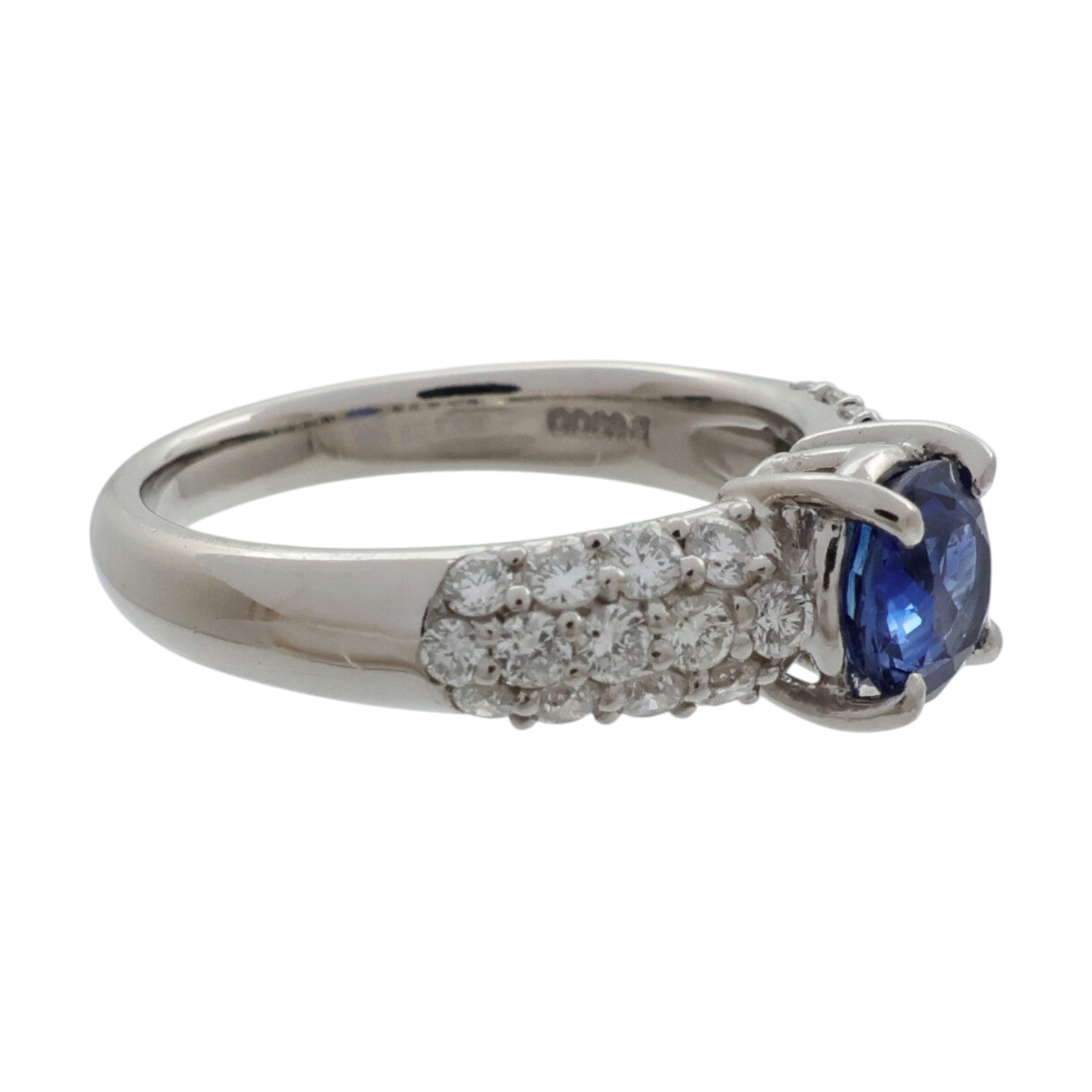 JEWELRY PT900鉑金/藍寶石Sapphire鑽石戒指