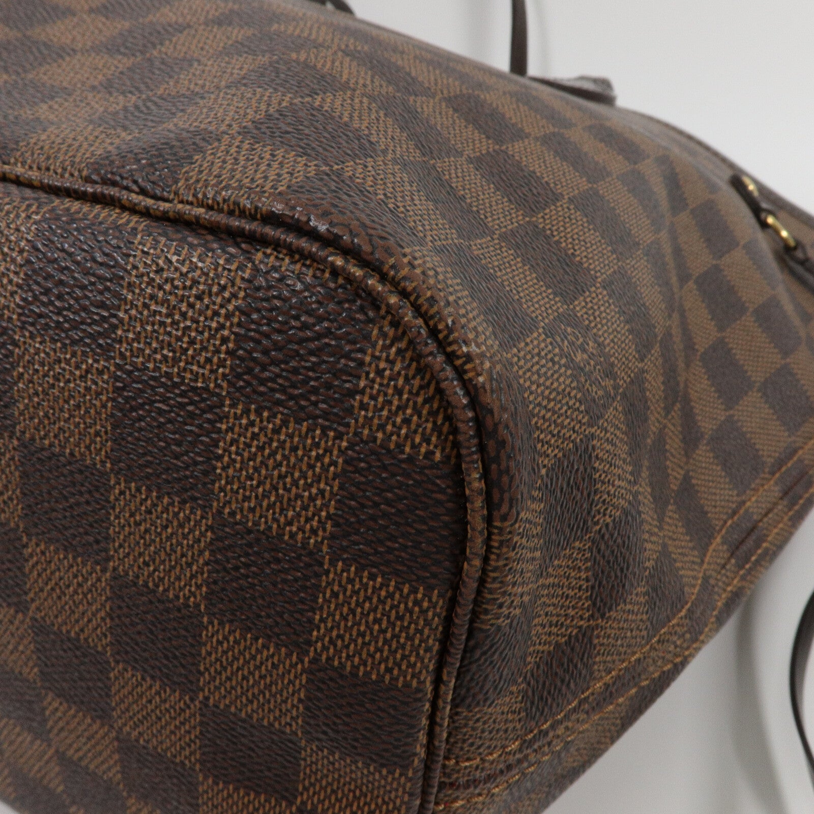 LOUIS VUITTON Damier Neverfull MM肩背袋