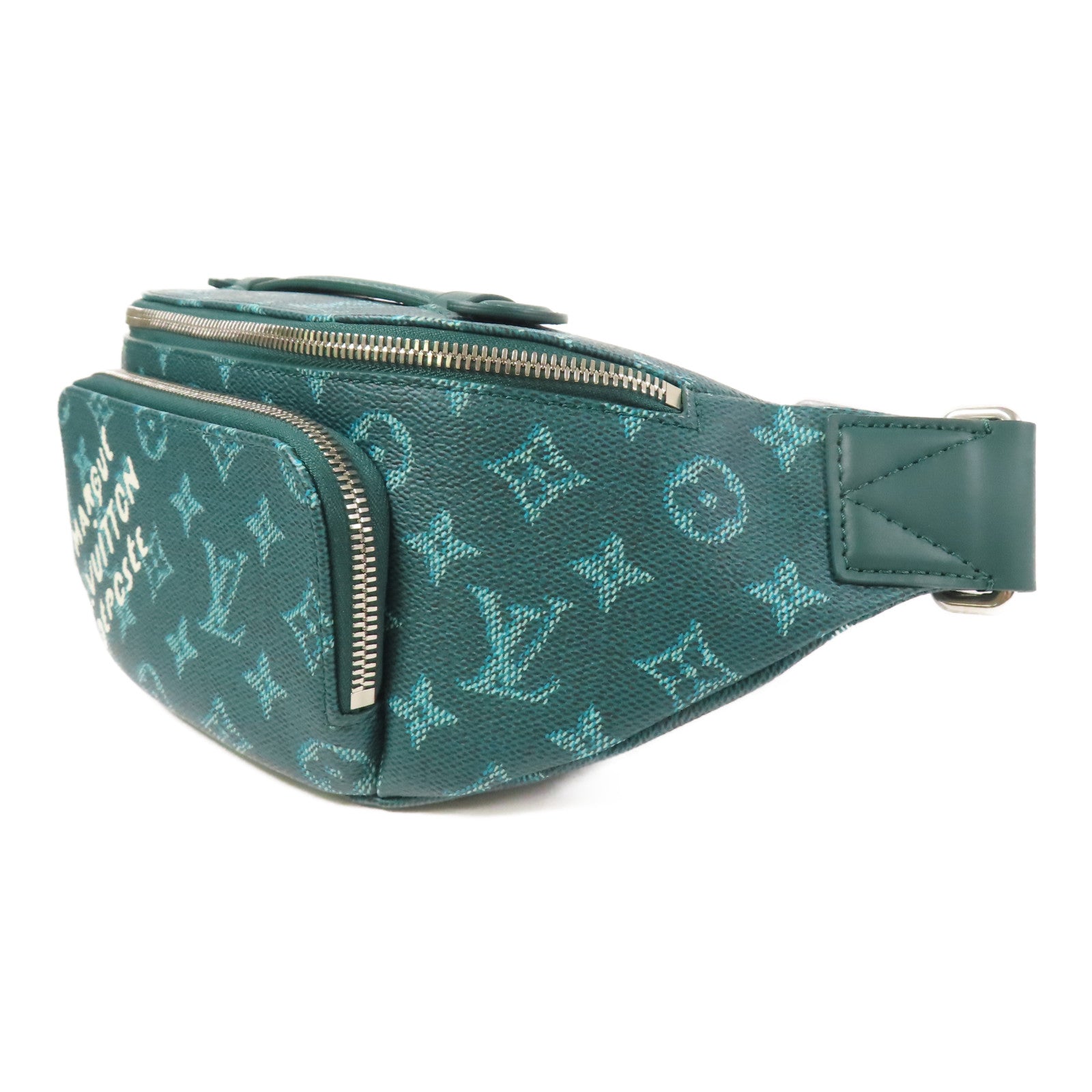 LOUIS VUITTON Monogram Heritage Rush Bumbag銀扣腰包