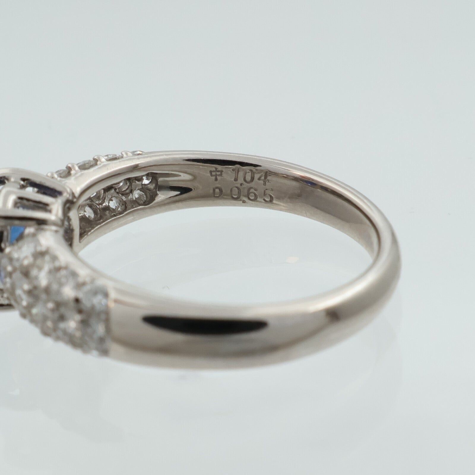 JEWELRY PT900鉑金/藍寶石Sapphire鑽石戒指