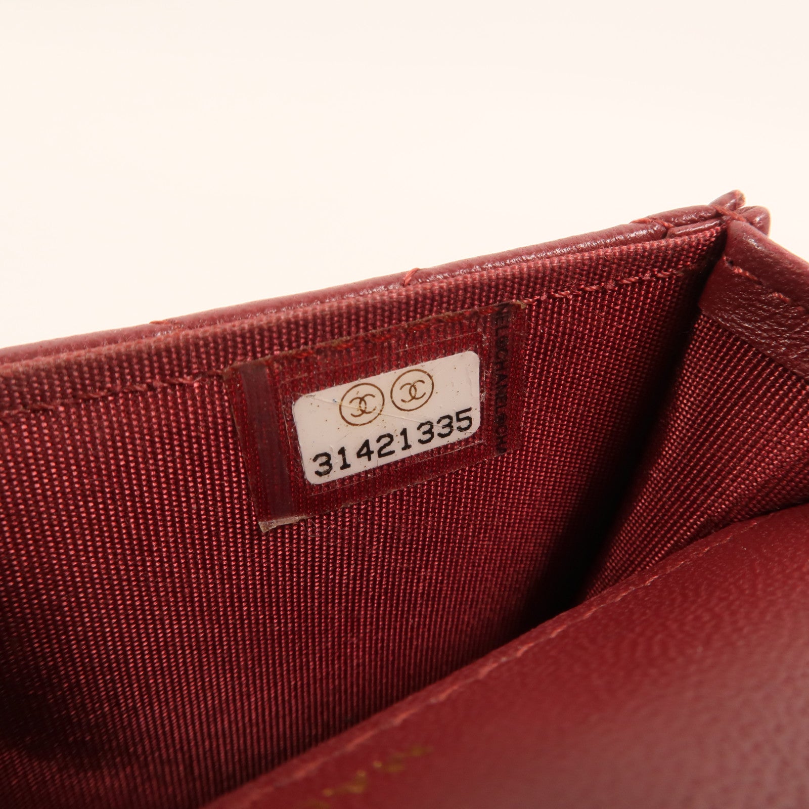 CHANEL 羊皮皮革Top Handle Flap金扣手挽肩背兩用袋