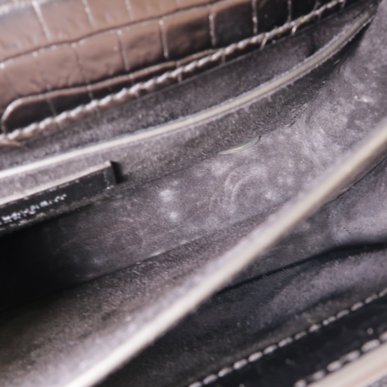 SAINT LAURENT 牛皮皮革Sunset Chain Shoulder Bag銀扣鏈帶肩背袋