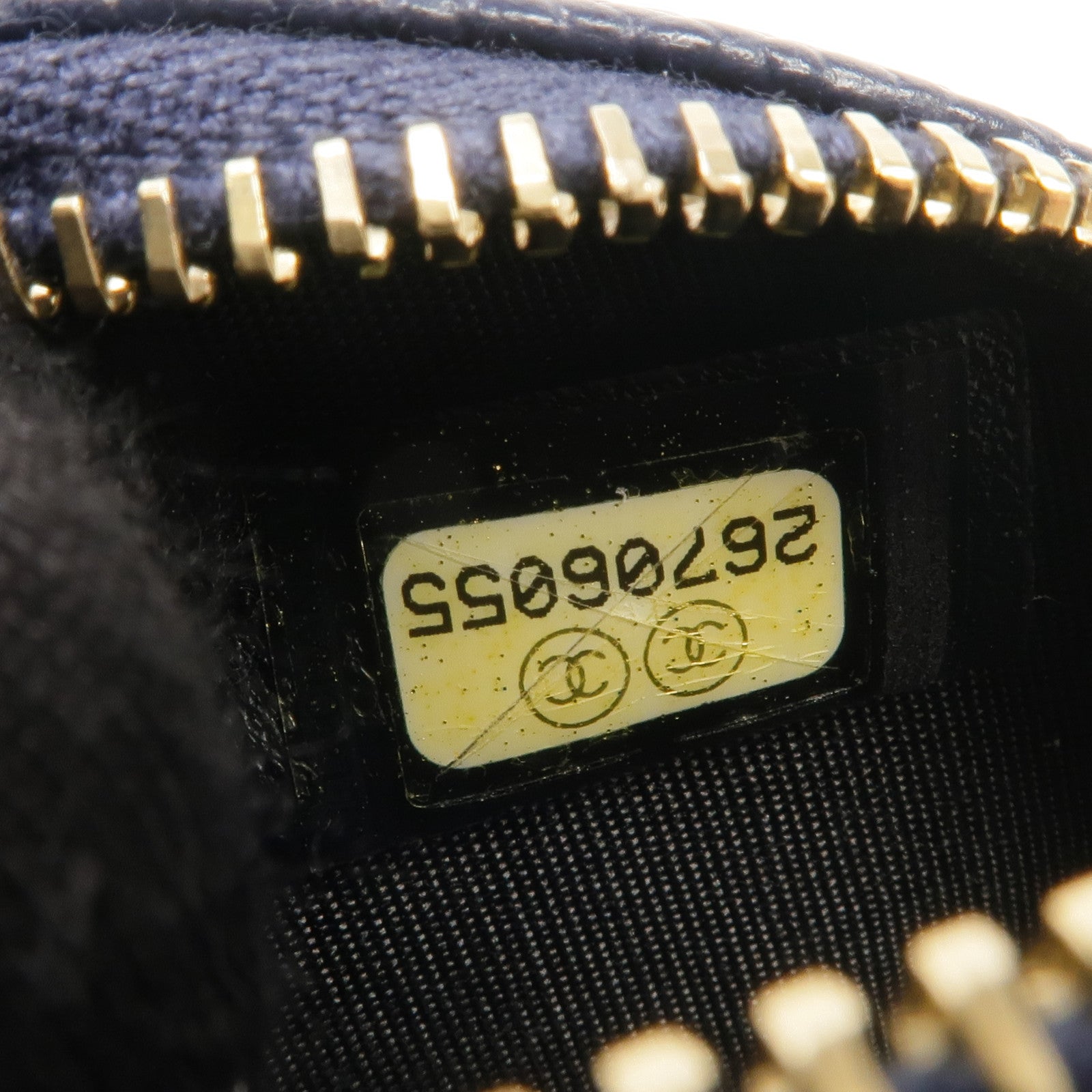 CHANEL 牛皮皮革Coin Case金扣零錢包