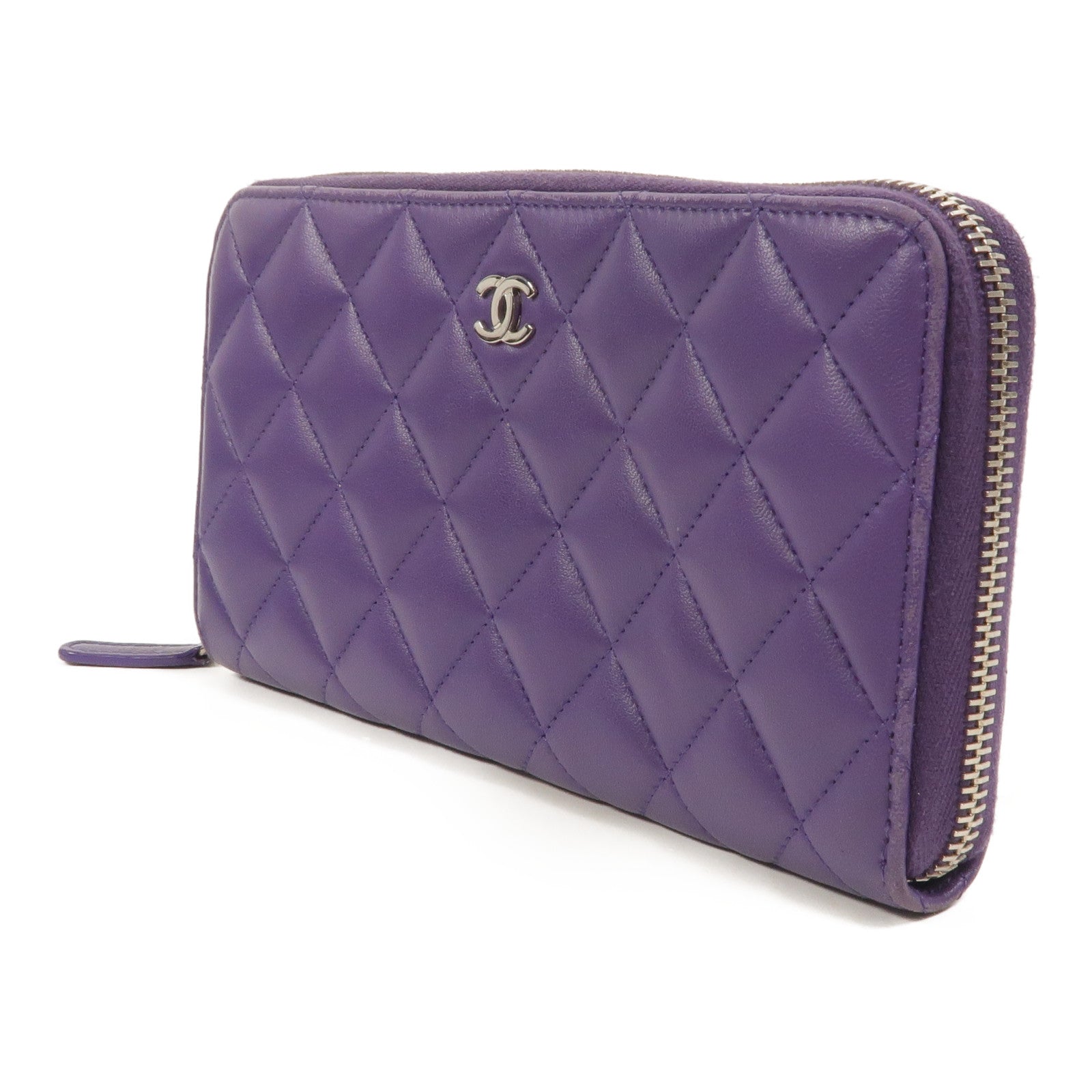 CHANEL 羊皮皮革Classic Long Zipped Wallet長錢包