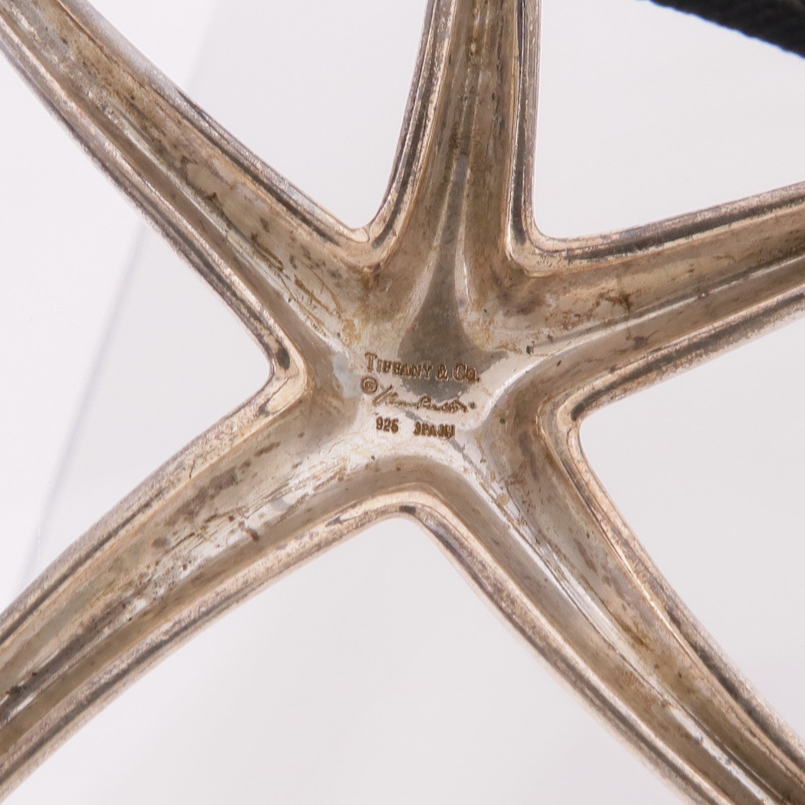 TIFFANY＆CO 925純銀Elsa Peretti Starfish Pendant項鍊