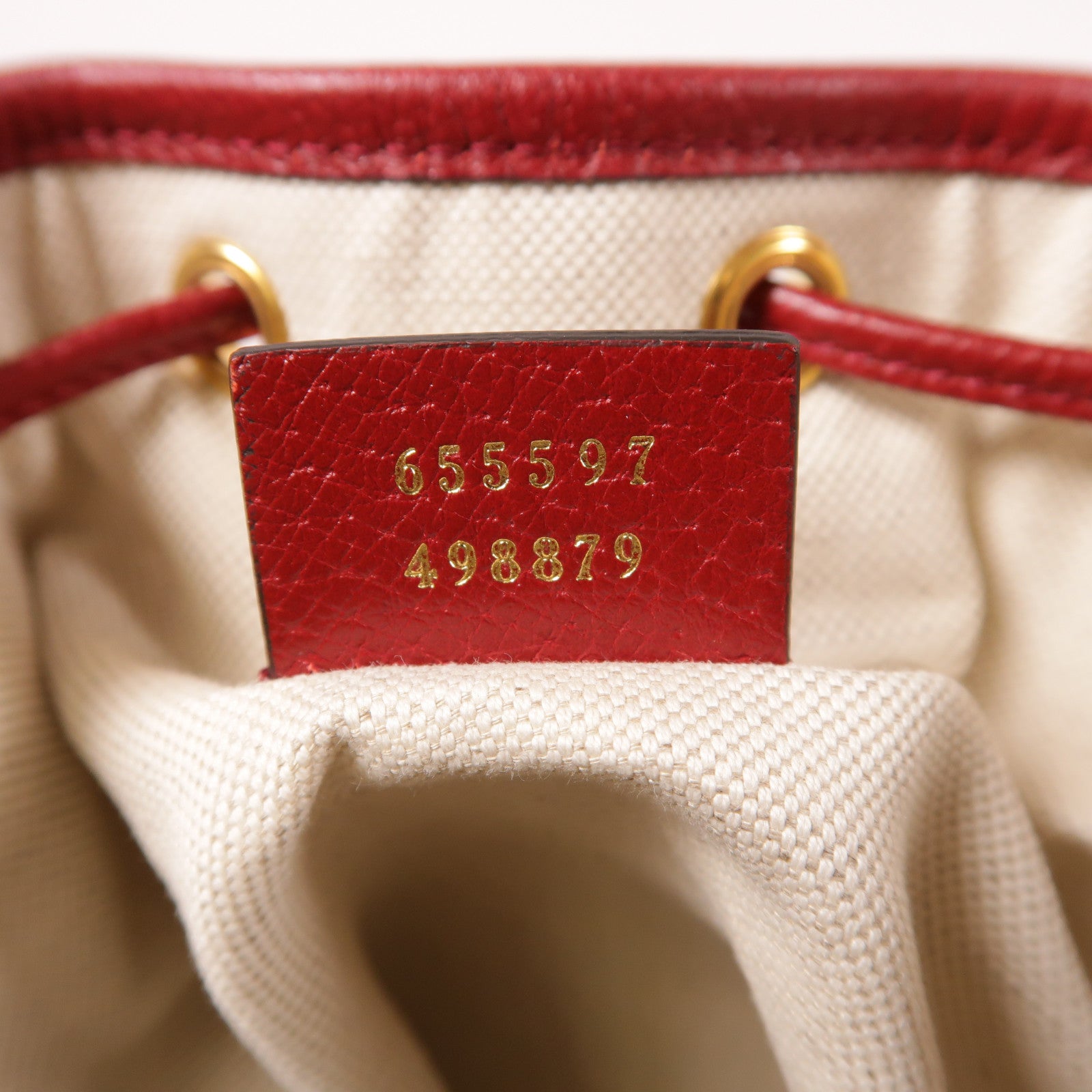 GUCCI 塗層帆布Gucci X Doraemon Bucket Bag金扣肩背袋